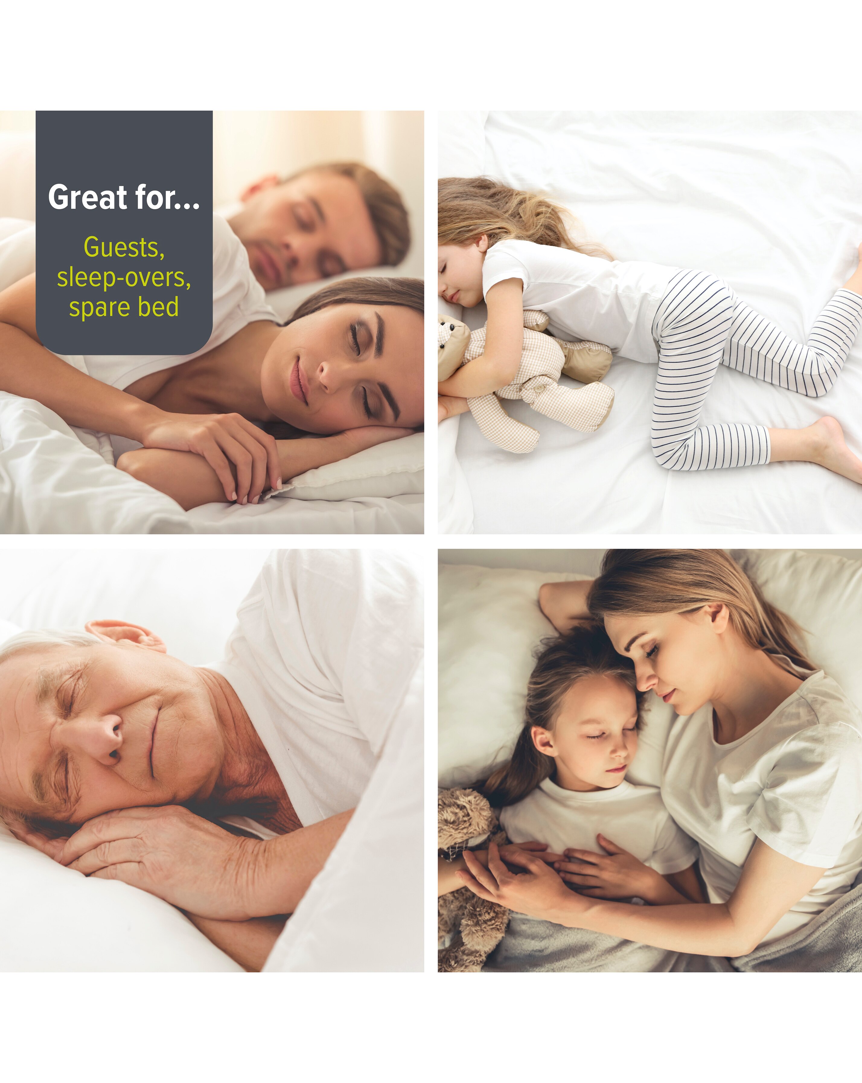 Yawn Single Airbed (with custom fitted sheet) 6 Yawn Single Airbed (with custom fitted sheet)