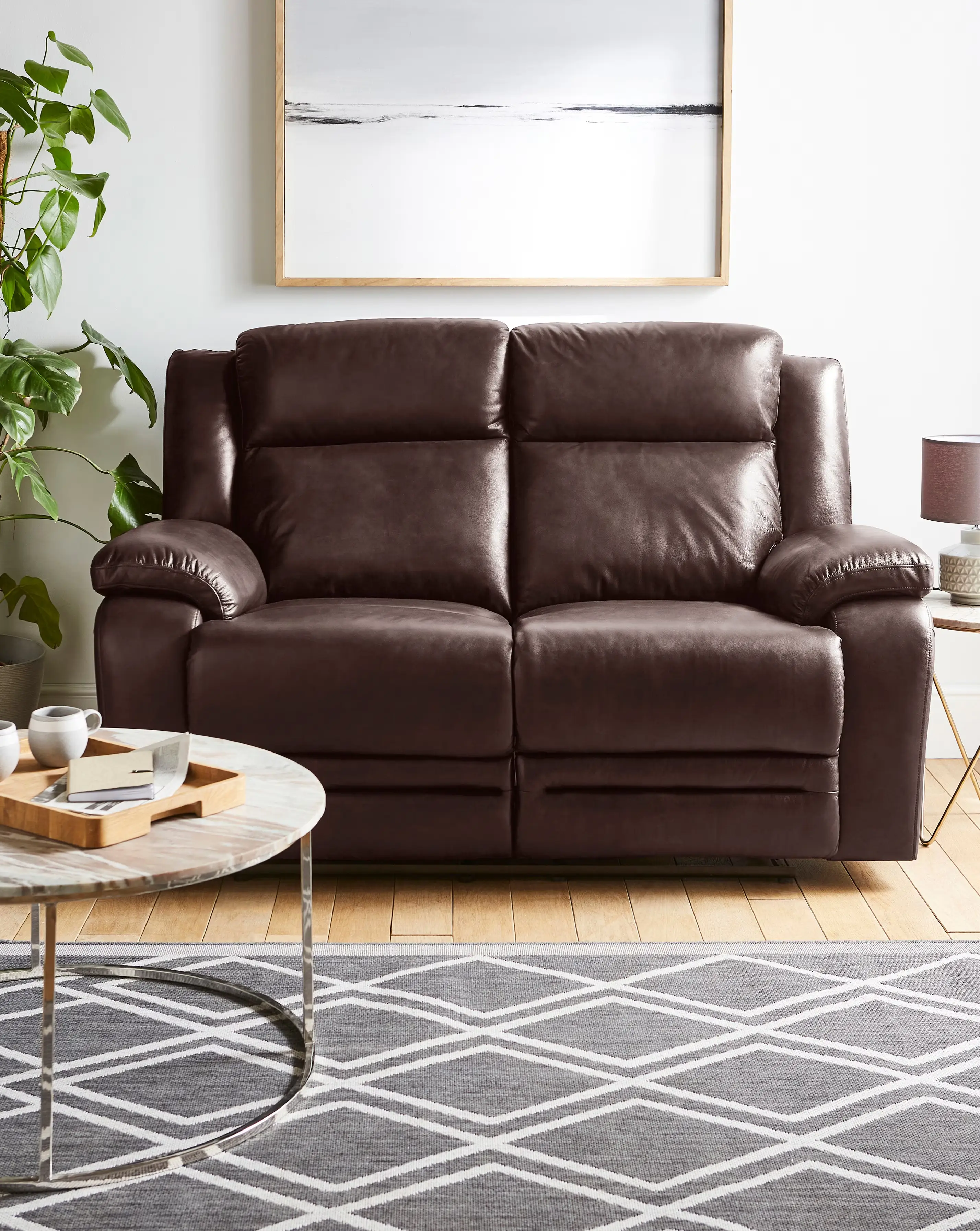 Croft Leather Recliner 2 Seater Sofa 4 Croft Leather Recliner 2 Seater Sofa