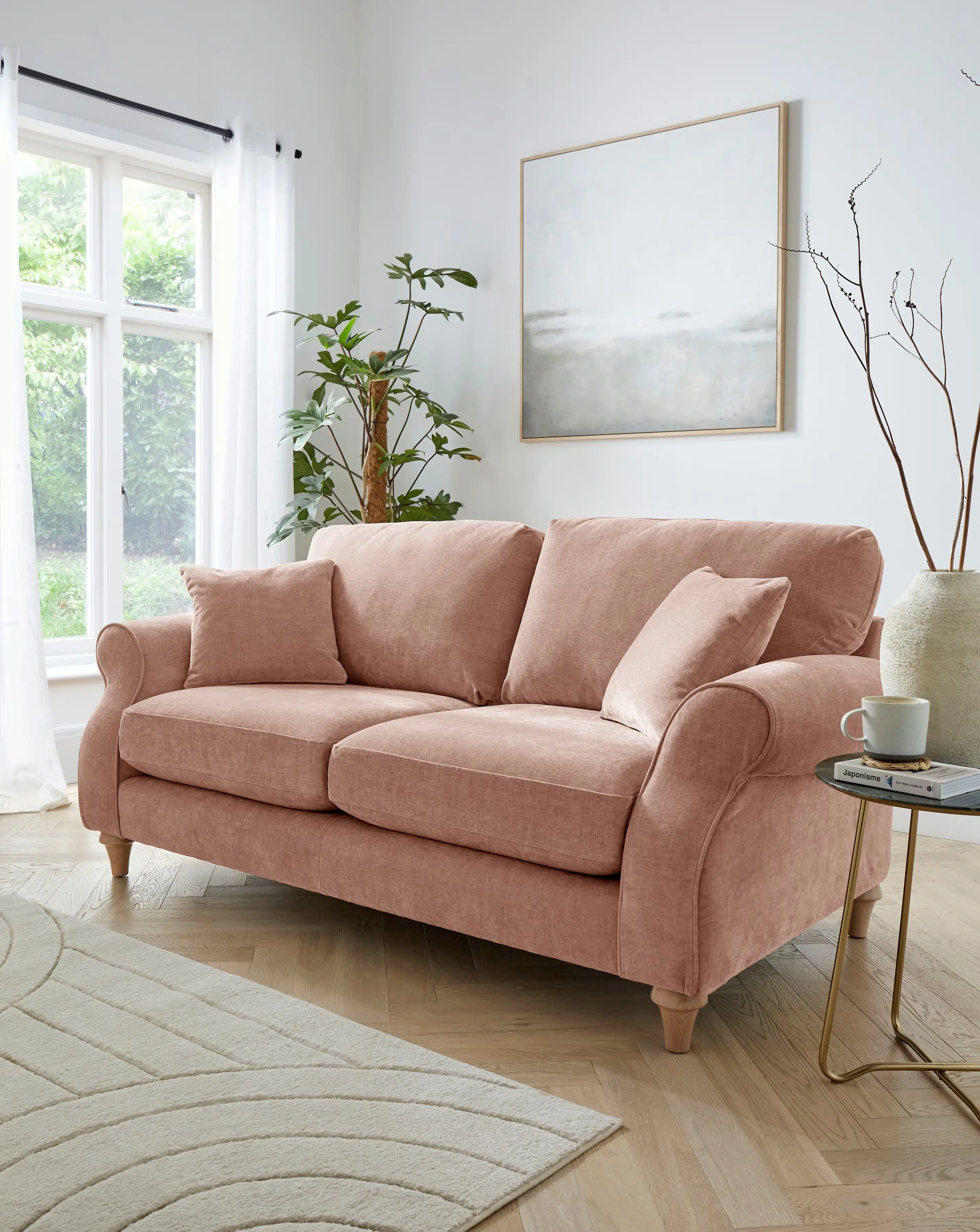 Julipa Colston Chenille 3 Seater Sofa