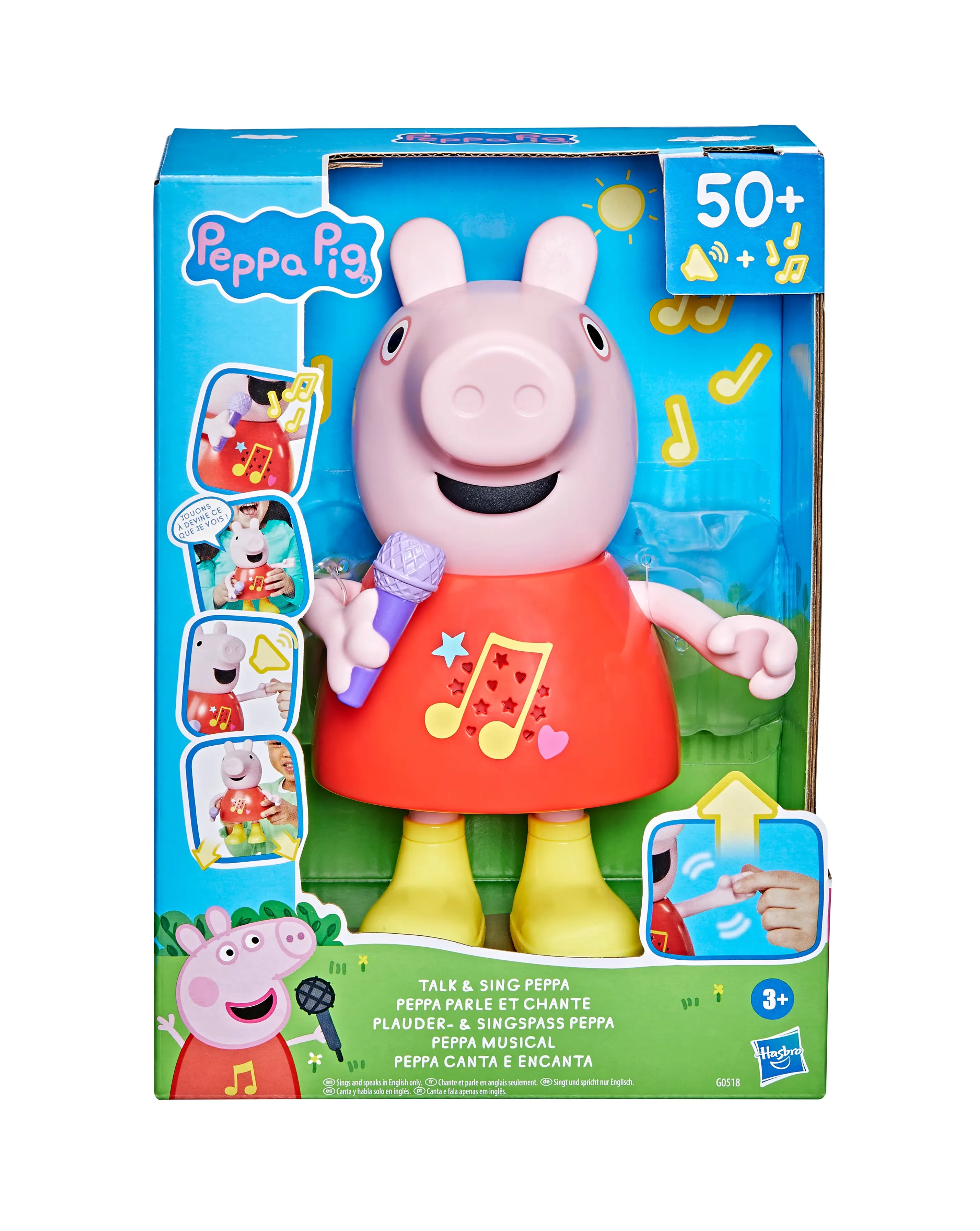 Peppa Pig Talk & Sing Peppa Doll 3 Peppa Pig Talk & Sing Peppa Doll