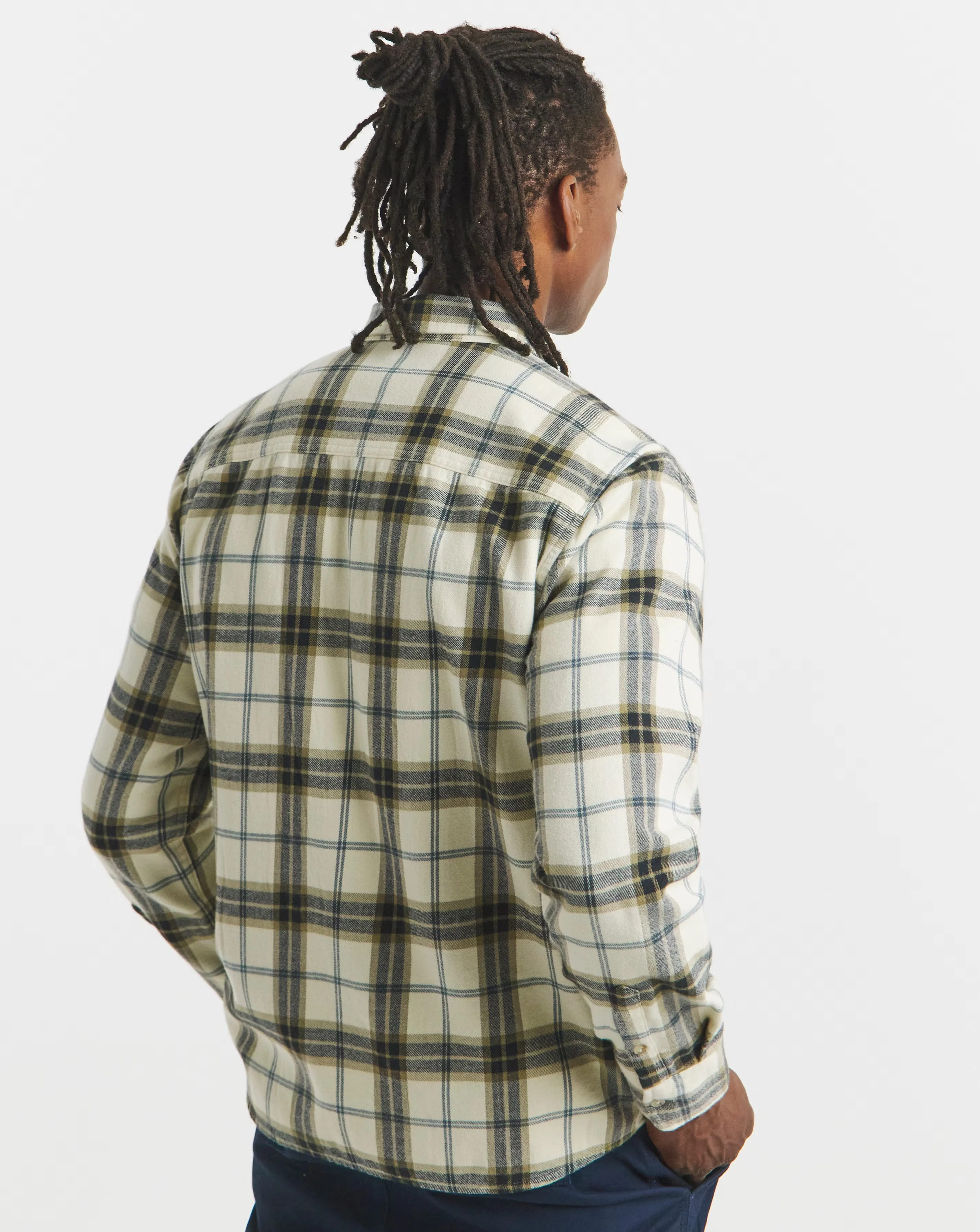 Cotton Rich Flannel Check Shirt Regular 4 Cotton Rich Flannel Check Shirt Regular