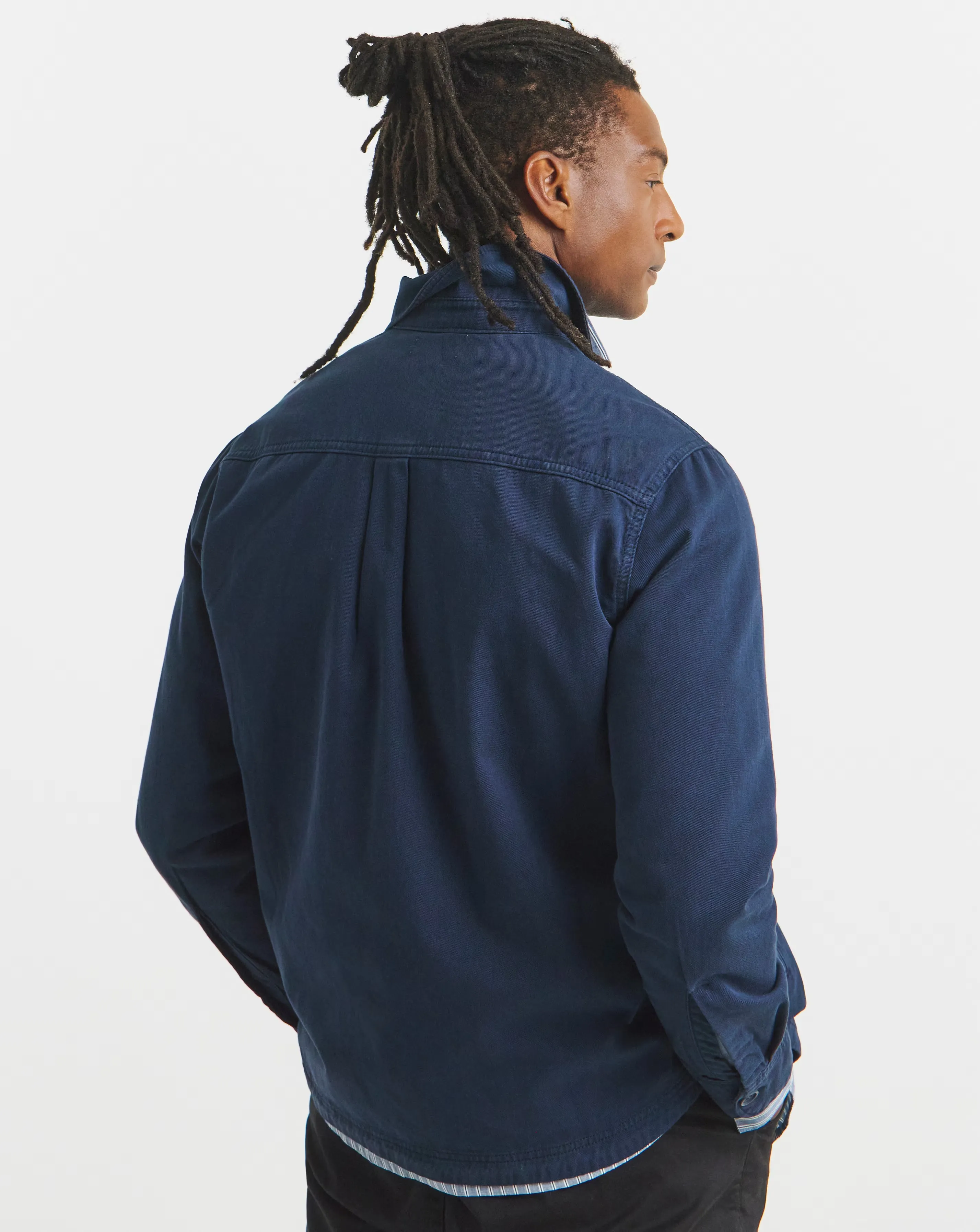 Plain Twill Overshirt Regular 4 Plain Twill Overshirt Regular
