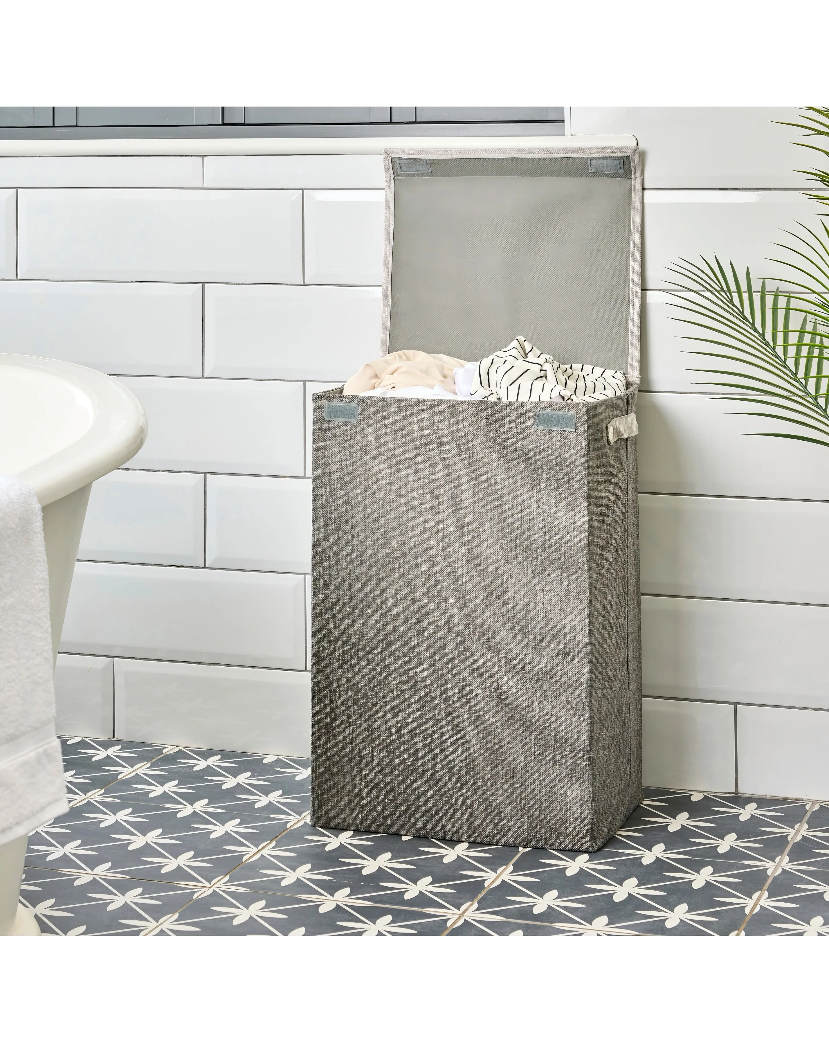 Minky 70L Large Laundry Hamper 2 Minky 70L Large Laundry Hamper