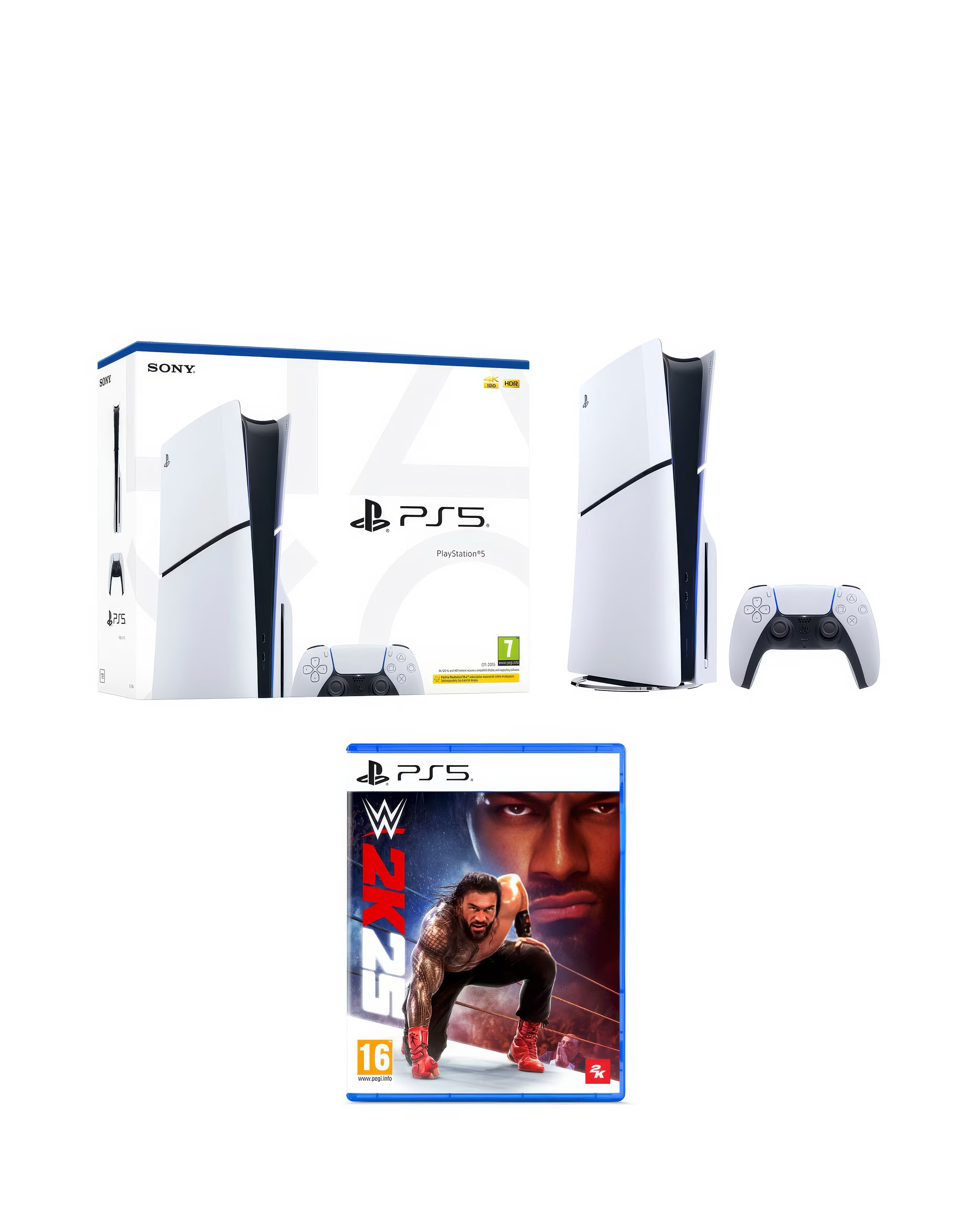 PlayStation 5 & WWE 2K25 Bundle 1 PlayStation 5 & WWE 2K25 Bundle
