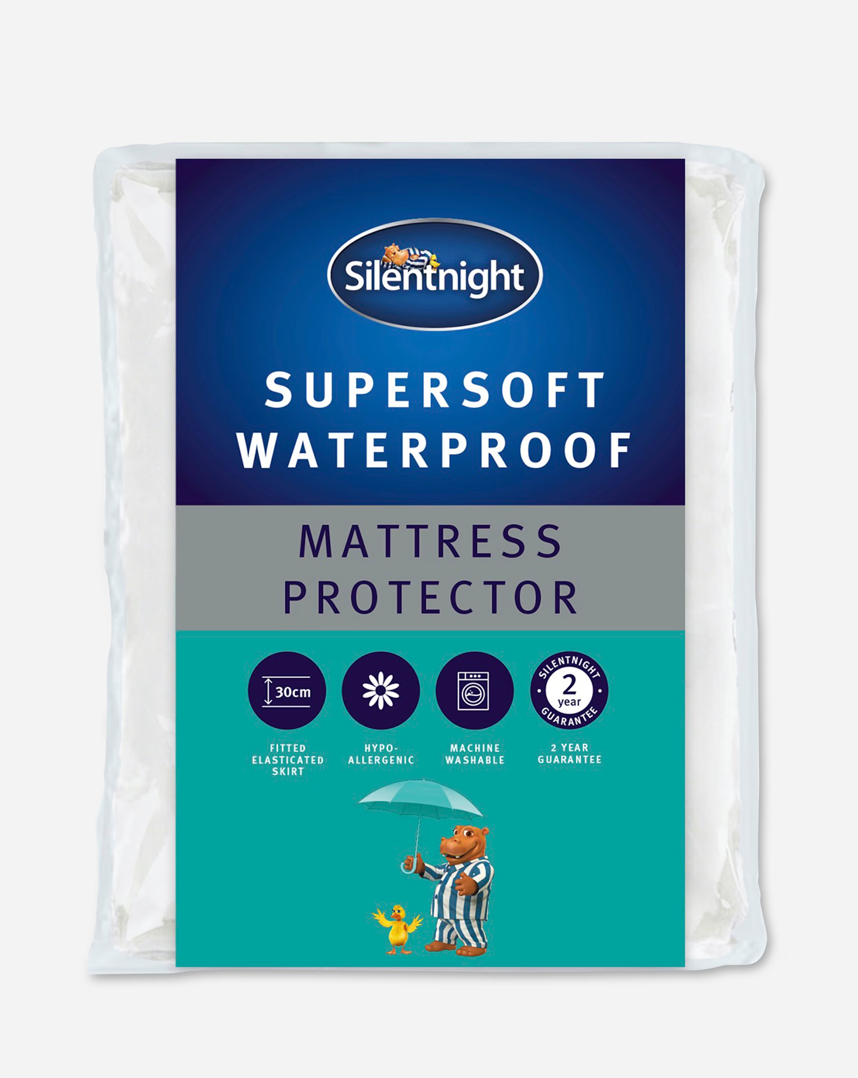 Silentnight Supersoft Waterproof Mattress Protector 1 Silentnight Supersoft Waterproof Mattress Protector