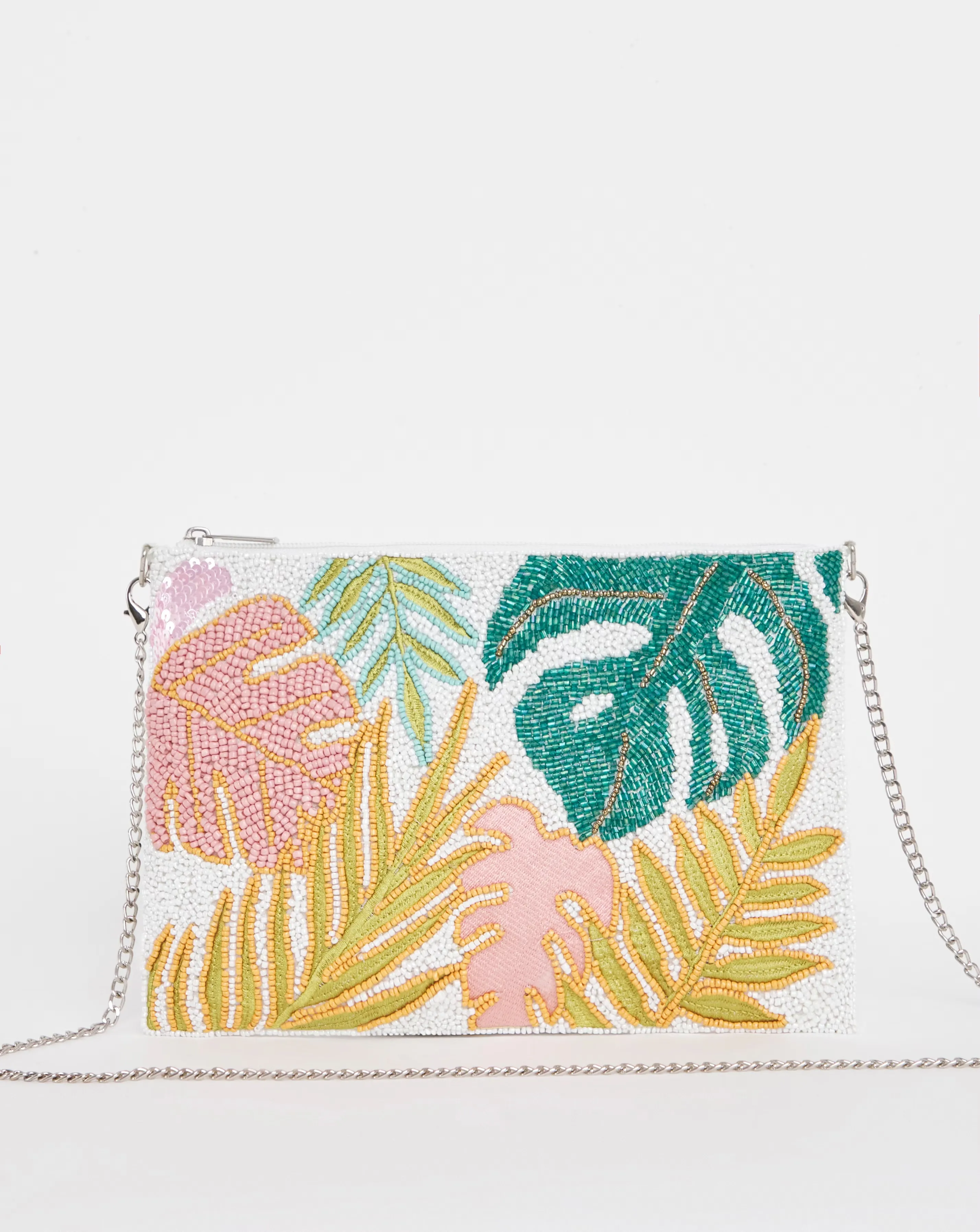 Multi Beaded Clutch Bag 2 Multi Beaded Clutch Bag