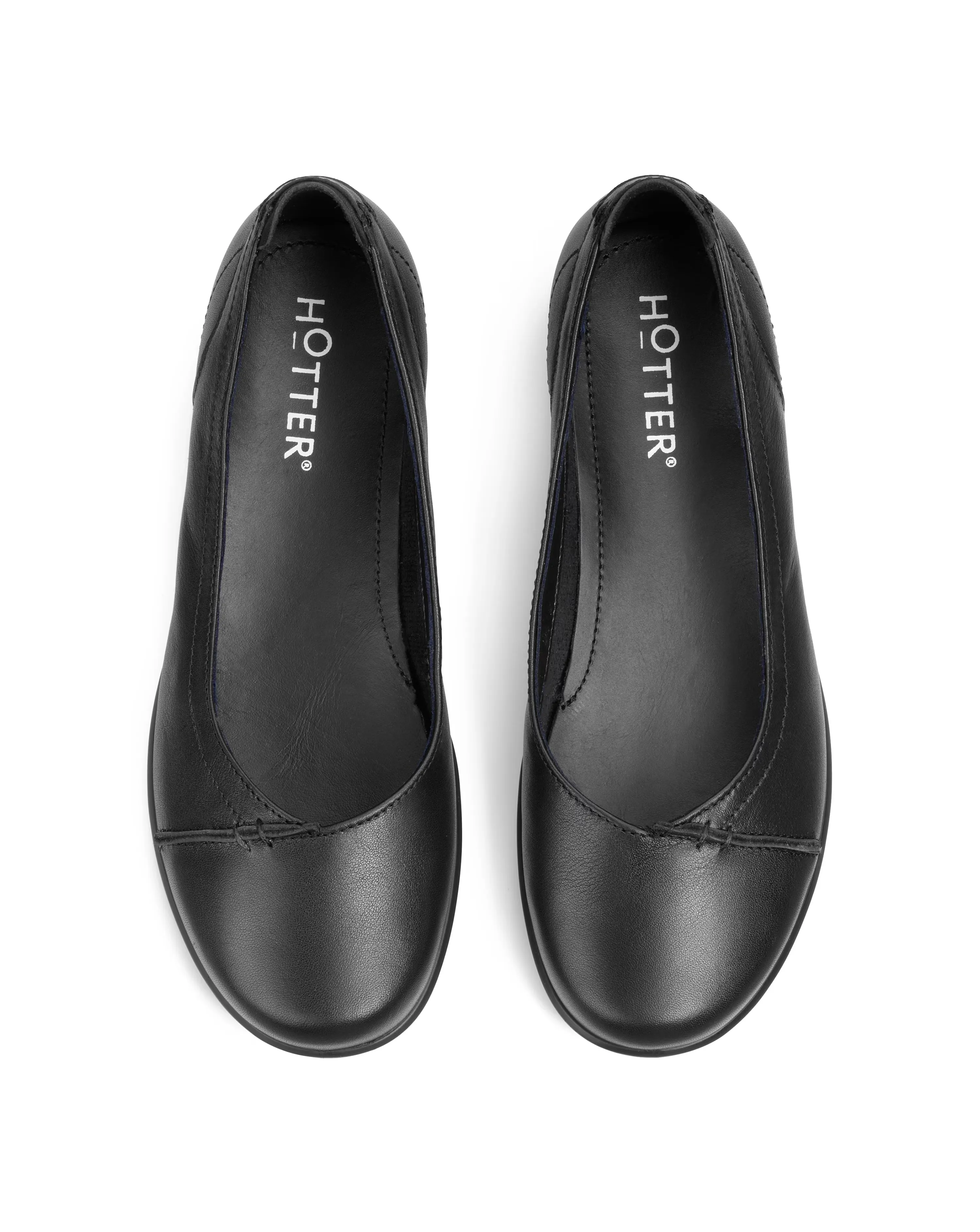 Hotter Robyn II Extra Wide Ballet Shoe 3 Hotter Robyn II Extra Wide Ballet Shoe
