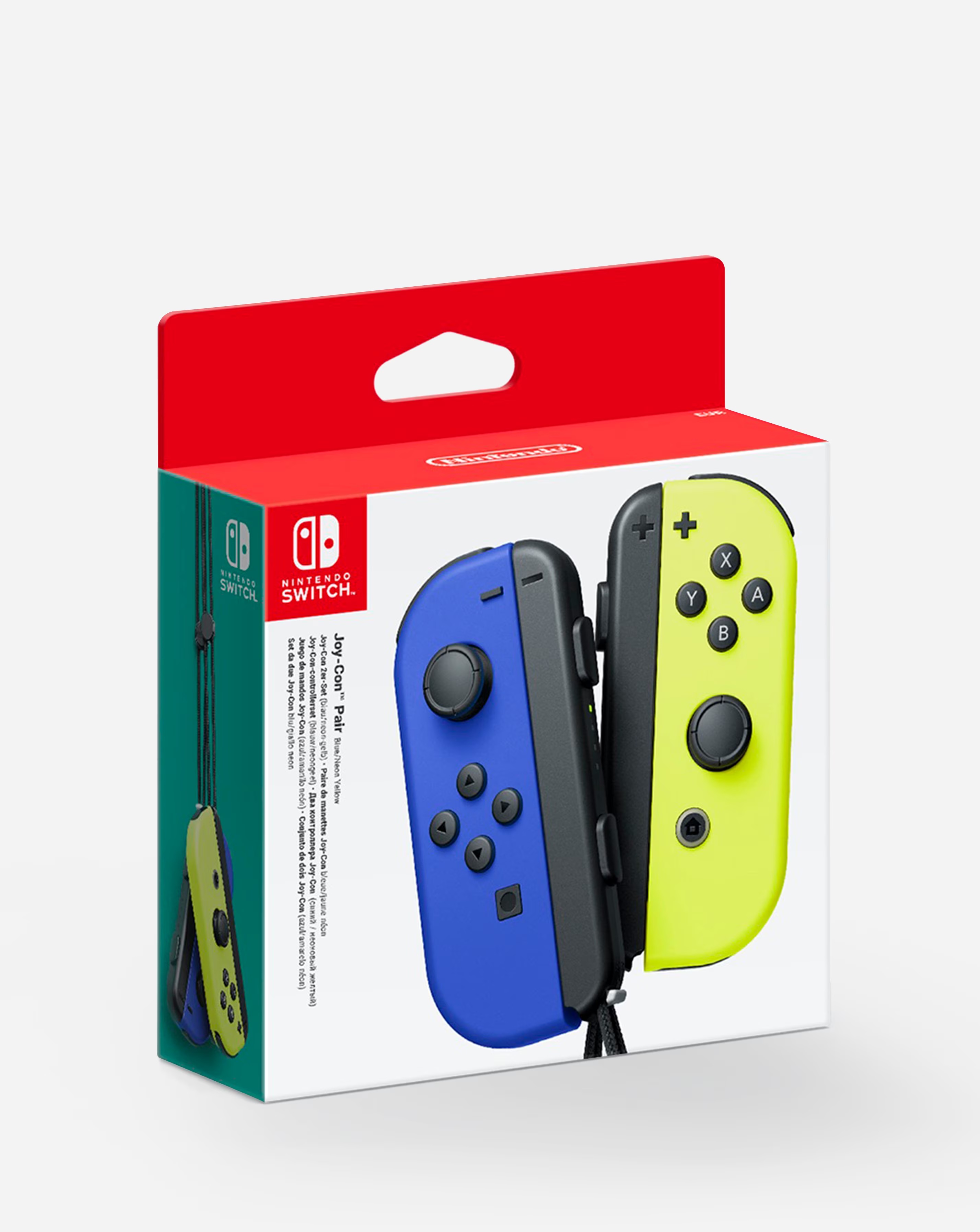 Nintendo Switch Joy-Con Controller Pair - Blue/Neon Yellow 1 Nintendo Switch Joy-Con Controller Pair - Blue/Neon Yellow