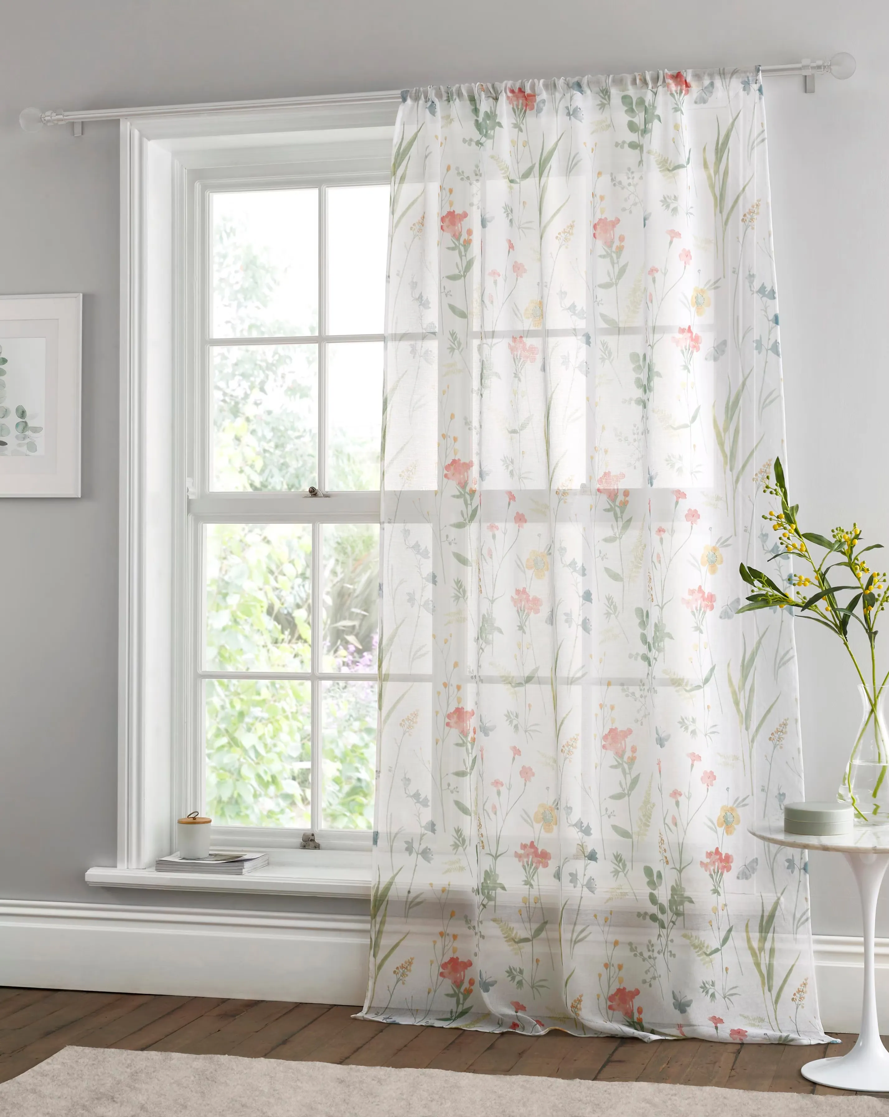 Spring Glade Multicolour Voile