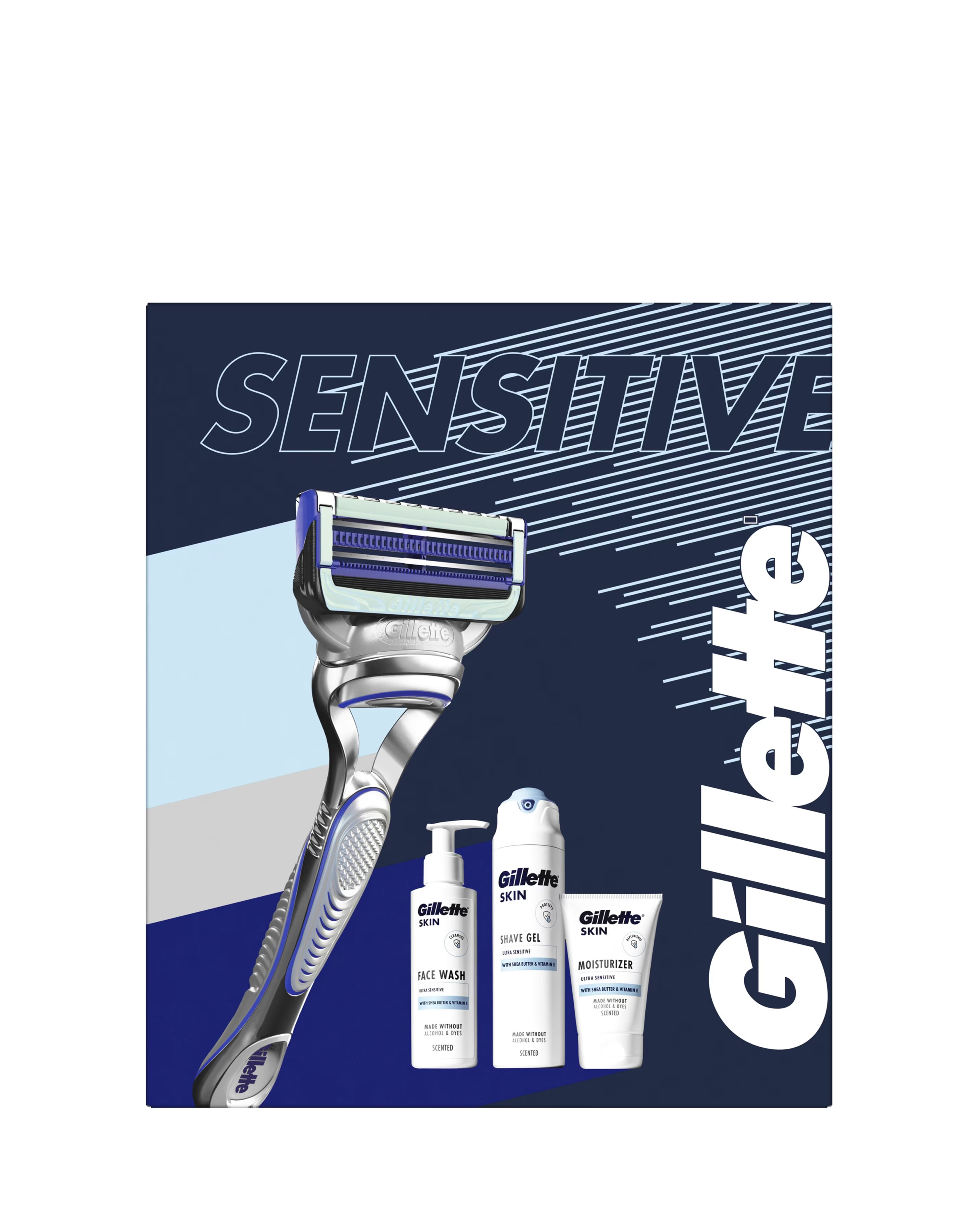 Gillette Skin Wash, Moisturiser Duo 2 Gillette Skin Wash, Moisturiser Duo