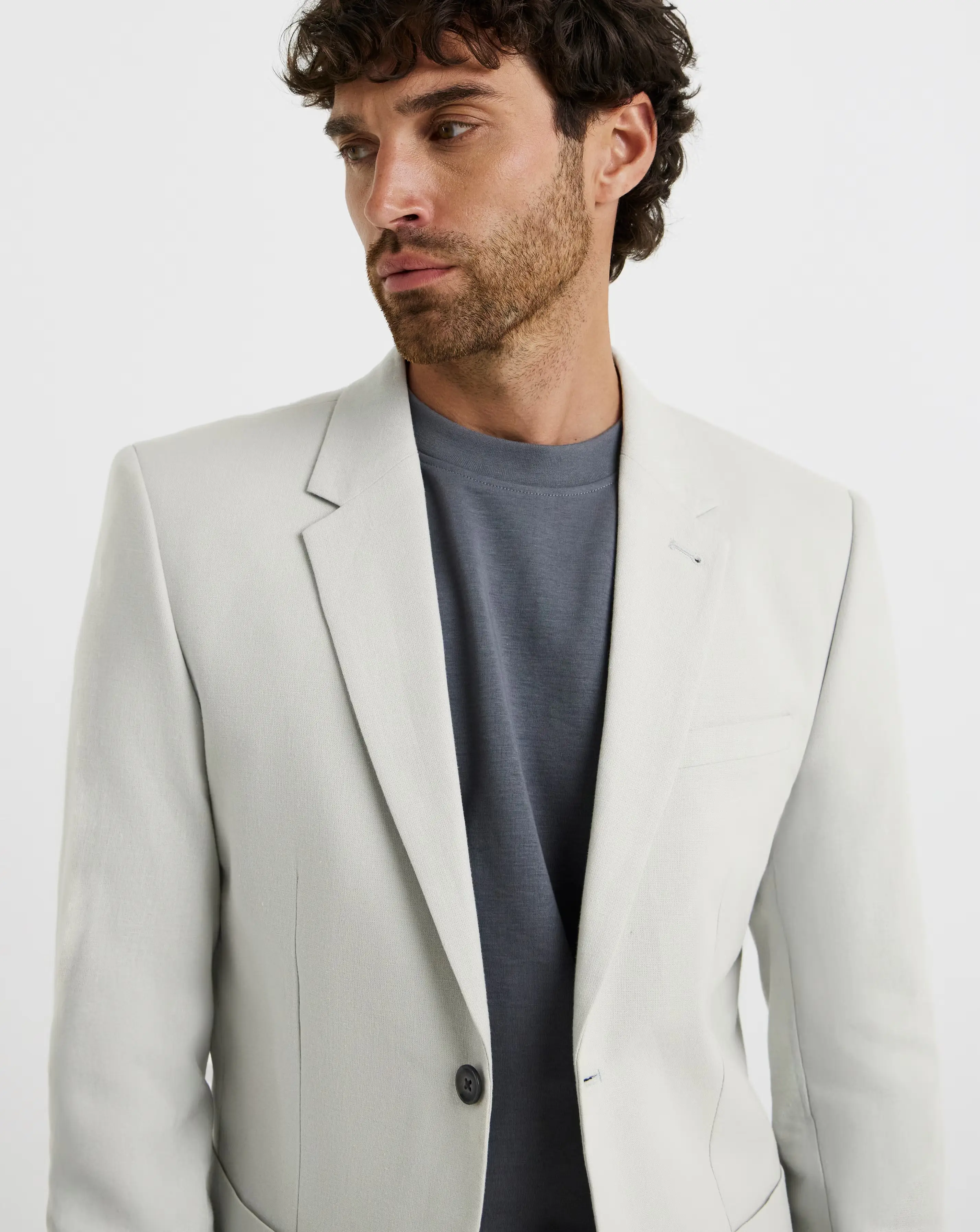 Folio Tailored Linen Patch Pocket Suit Jacket 3 Folio Tailored Linen Patch Pocket Suit Jacket