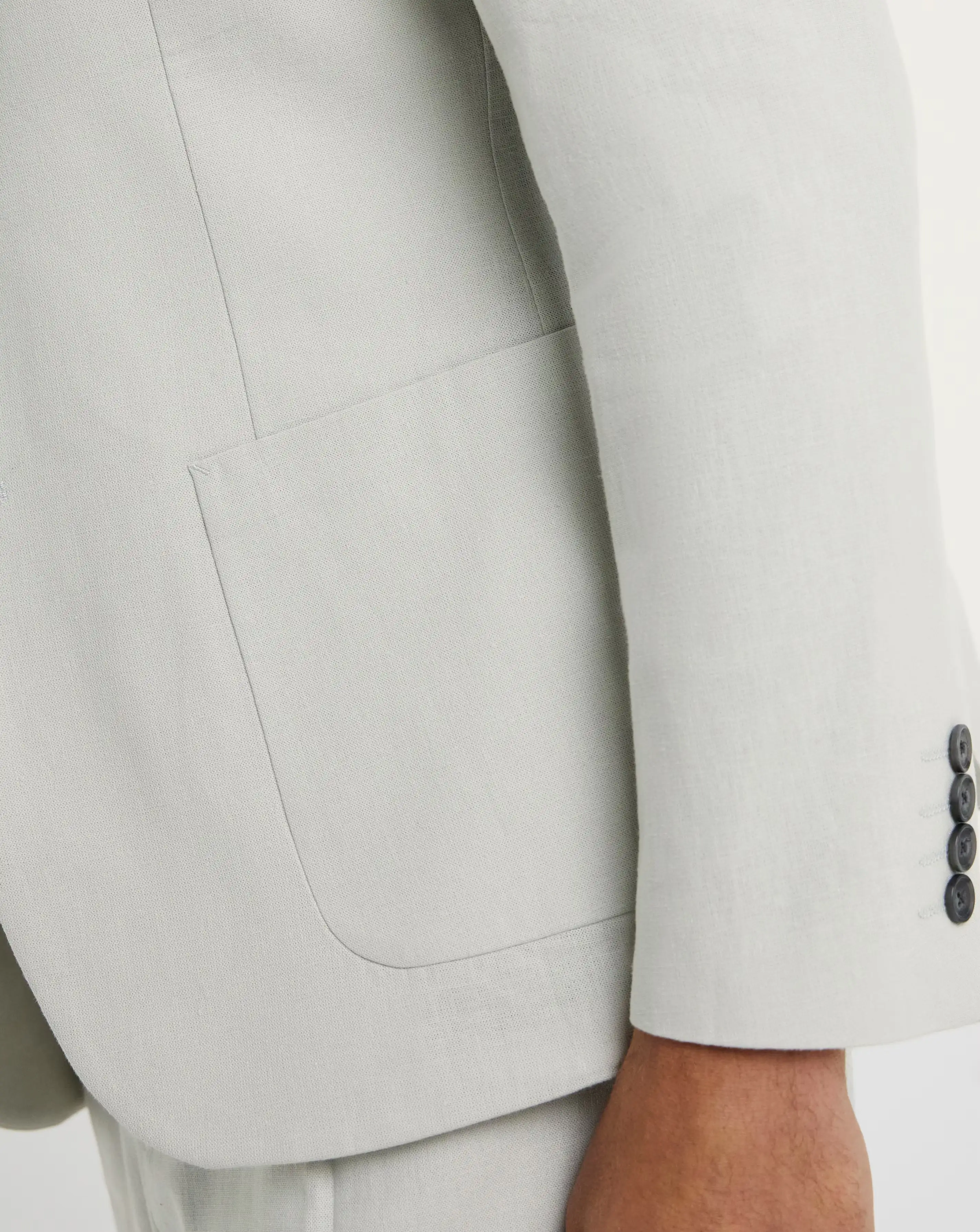 Folio Tailored Linen Patch Pocket Suit Jacket 4 Folio Tailored Linen Patch Pocket Suit Jacket