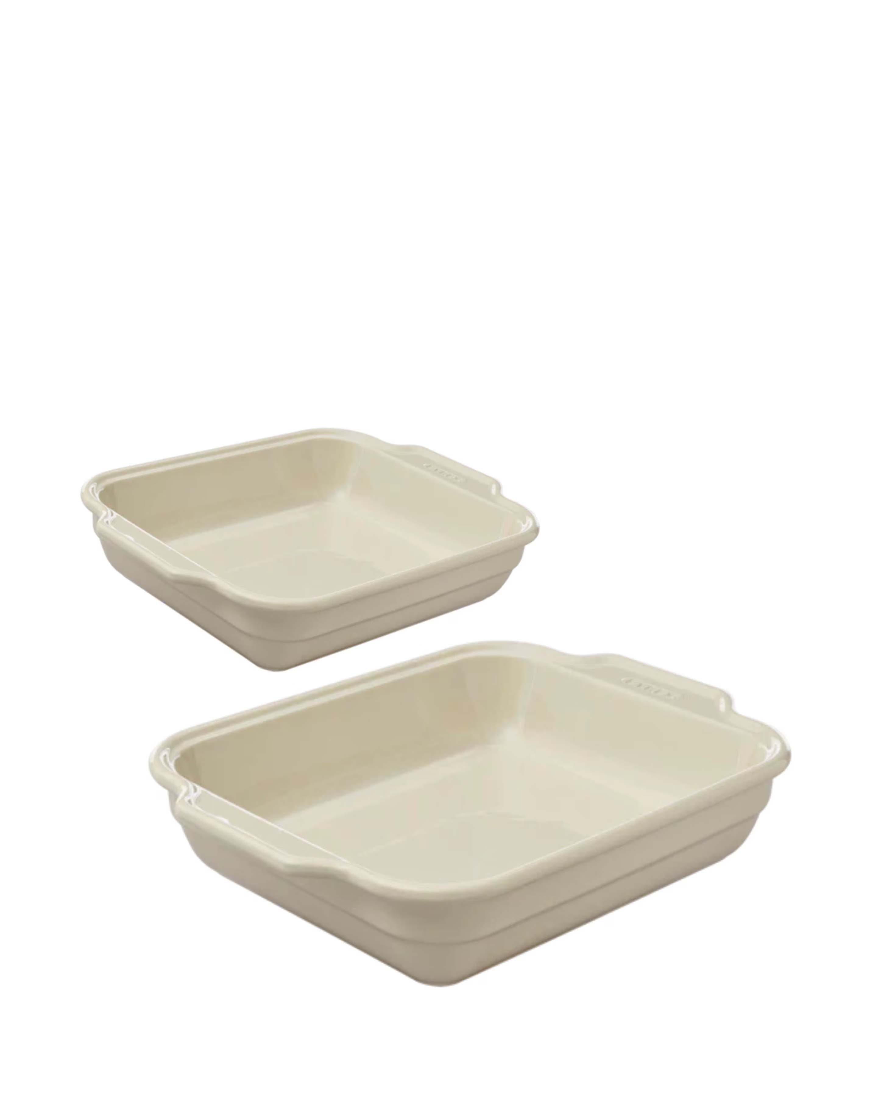 Pyrex Creations Beige Ceramic Ovenware Set 1 Pyrex Creations Beige Ceramic Ovenware Set