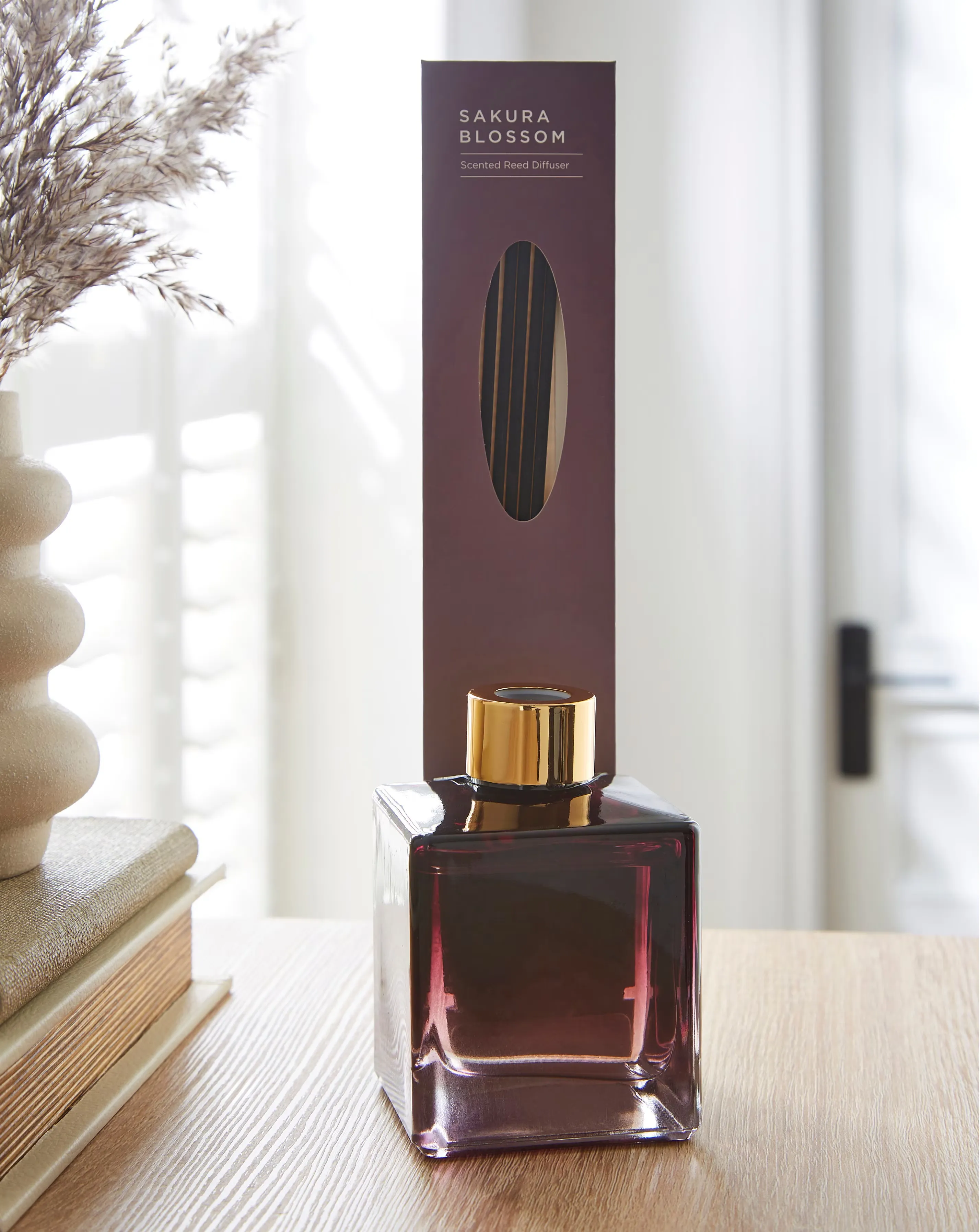 Sakura Blossom Scented Reed Diffuser 200ml 1 Sakura Blossom Scented Reed Diffuser 200ml