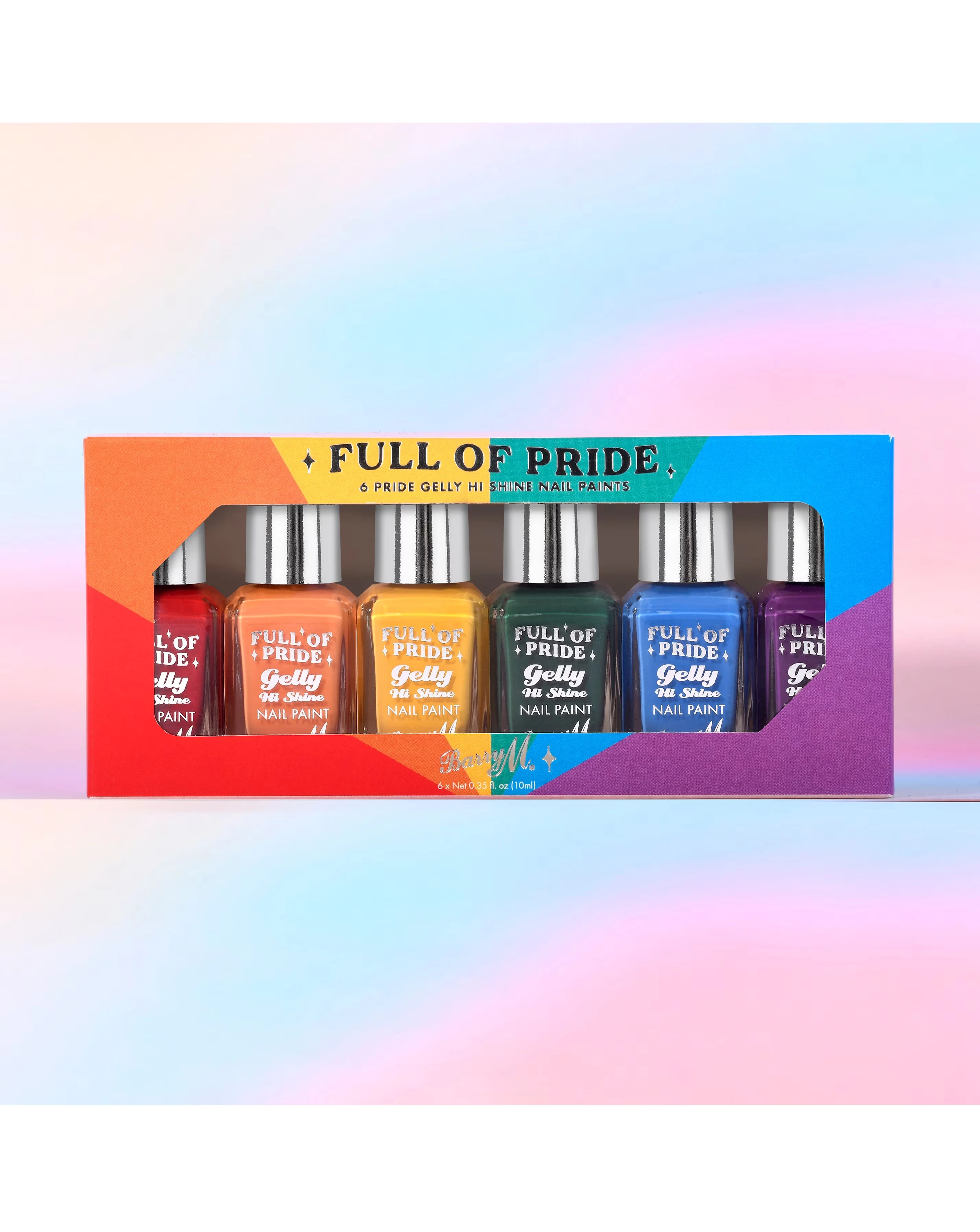 Barry M Full Of Pride Gift Set x6 1 Barry M Full Of Pride Gift Set x6