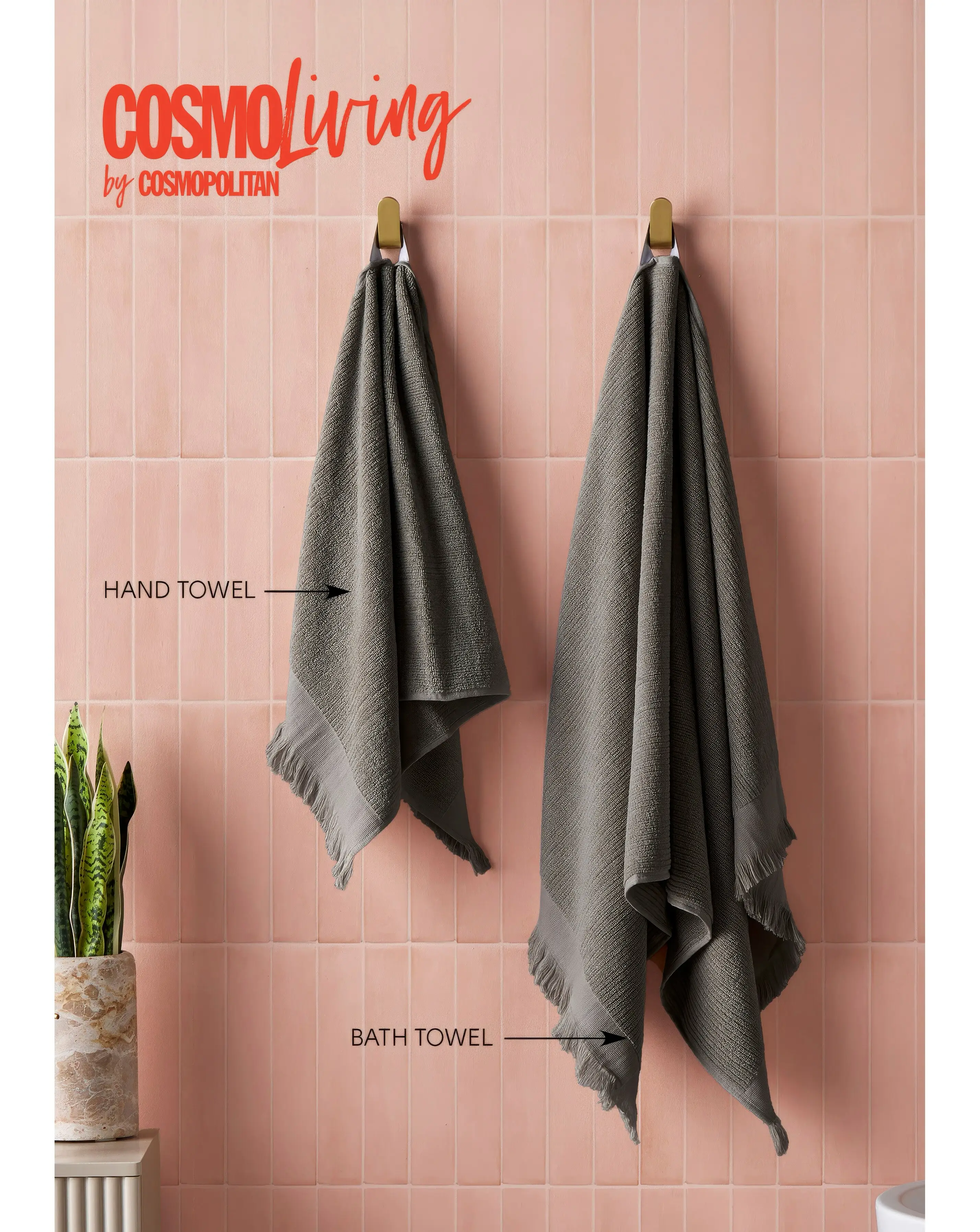 Cosmo Textured Cotton 4 Piece Towel Bale 3 Cosmo Textured Cotton 4 Piece Towel Bale