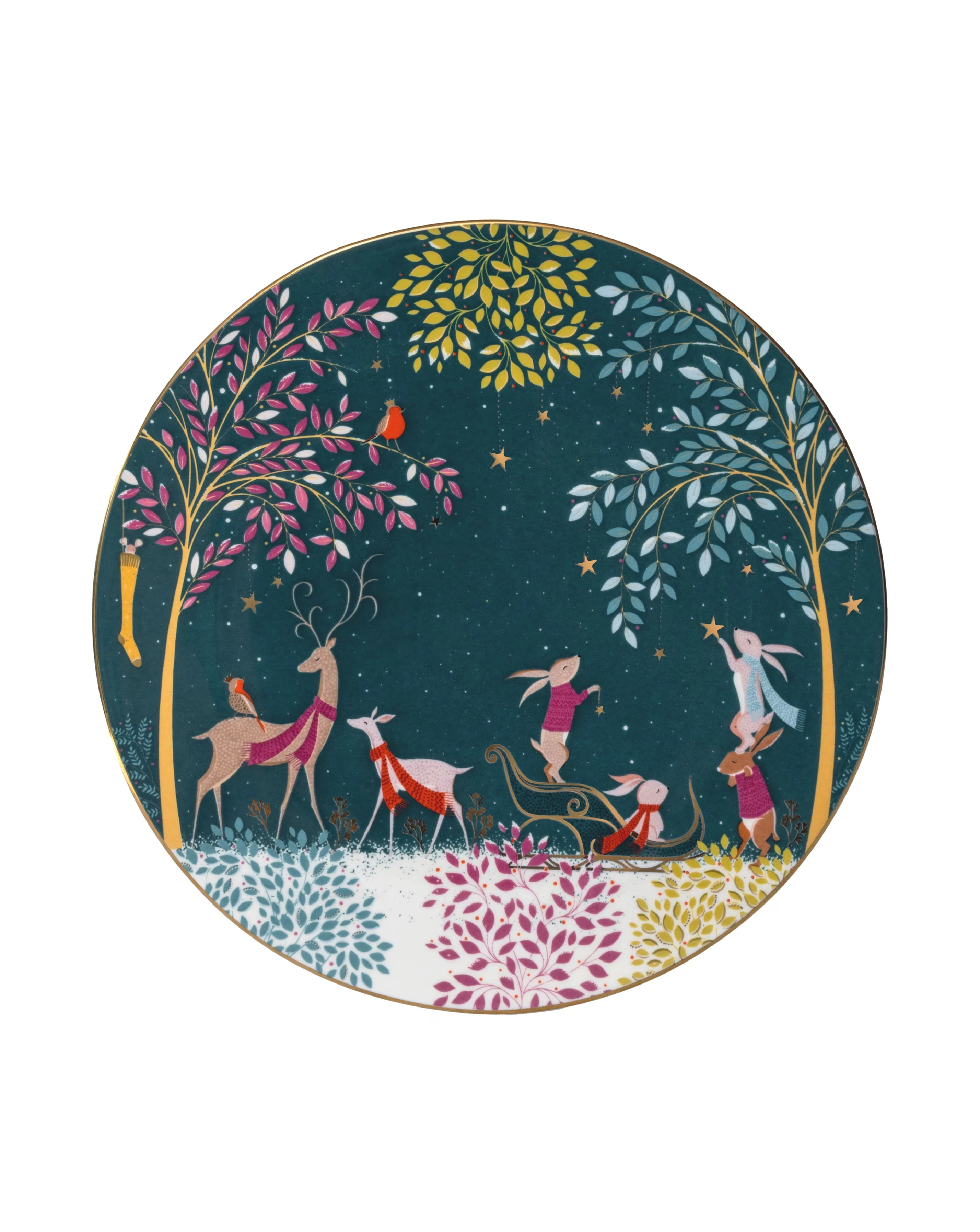 Sara Miller Woodland Tales Serving Platter 4 Sara Miller Woodland Tales Serving Platter