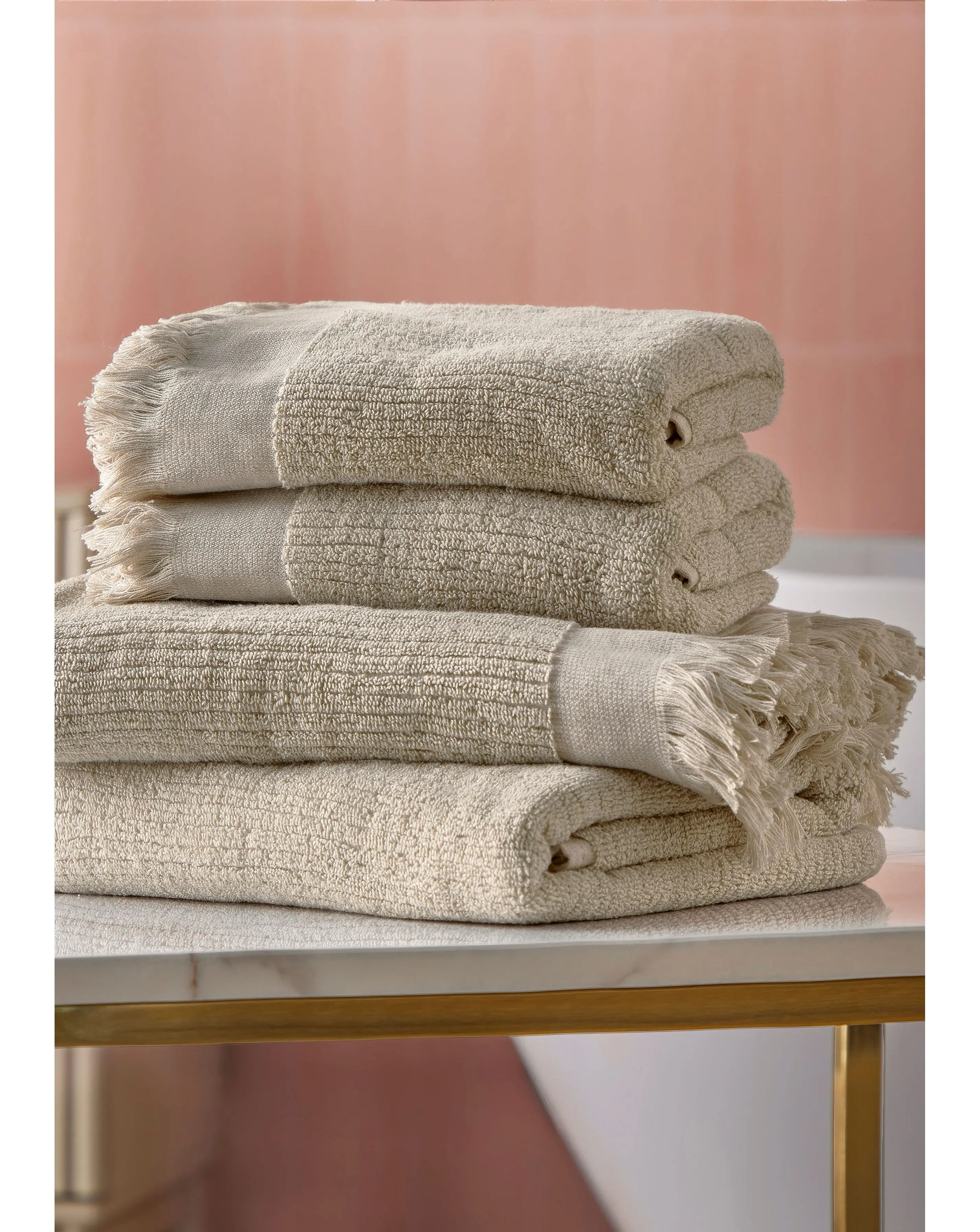 Cosmo Textured Cotton 4 Piece Towel Bale 1 Cosmo Textured Cotton 4 Piece Towel Bale