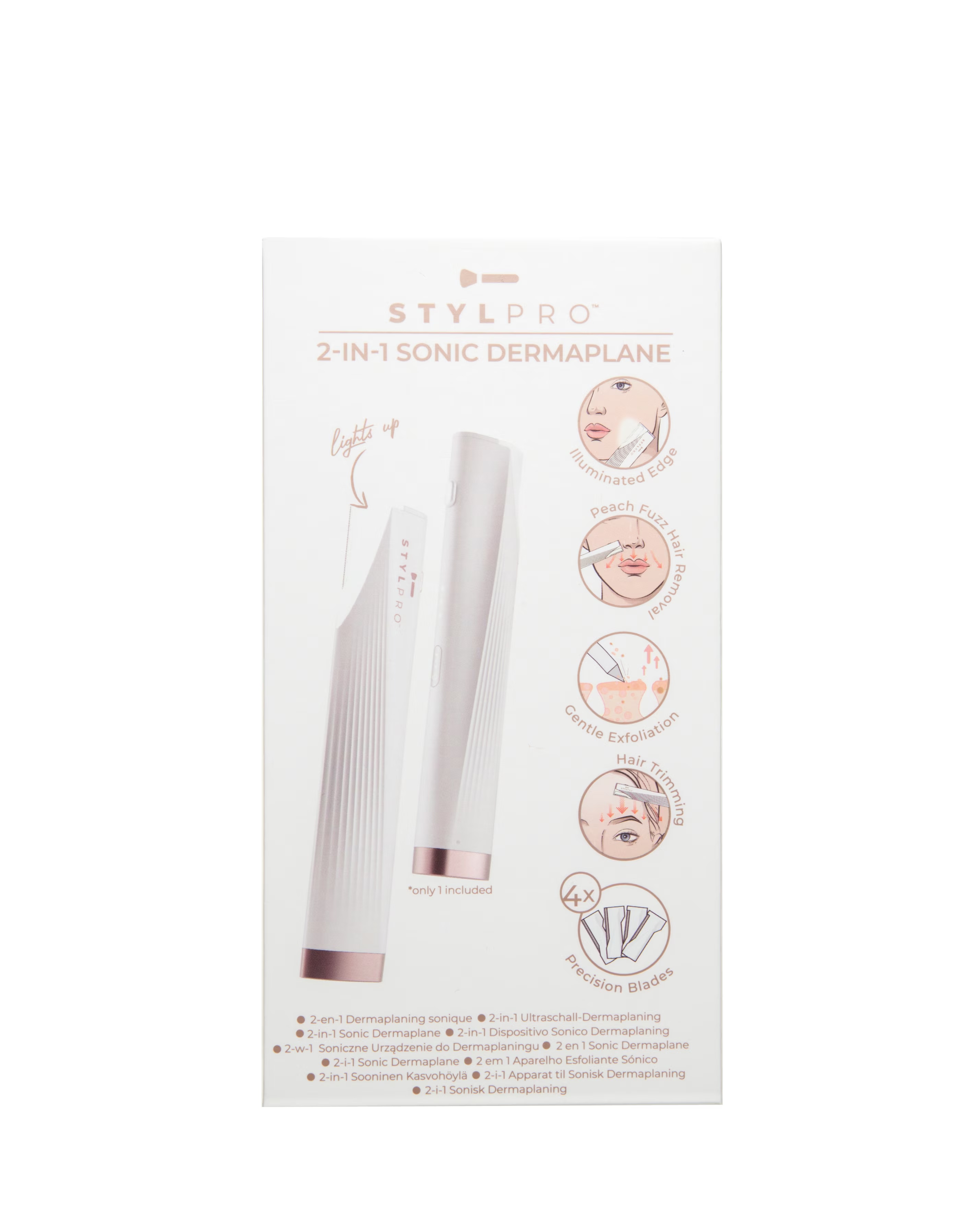 Stylpro Sonic Dermaplane 1 Stylpro Sonic Dermaplane