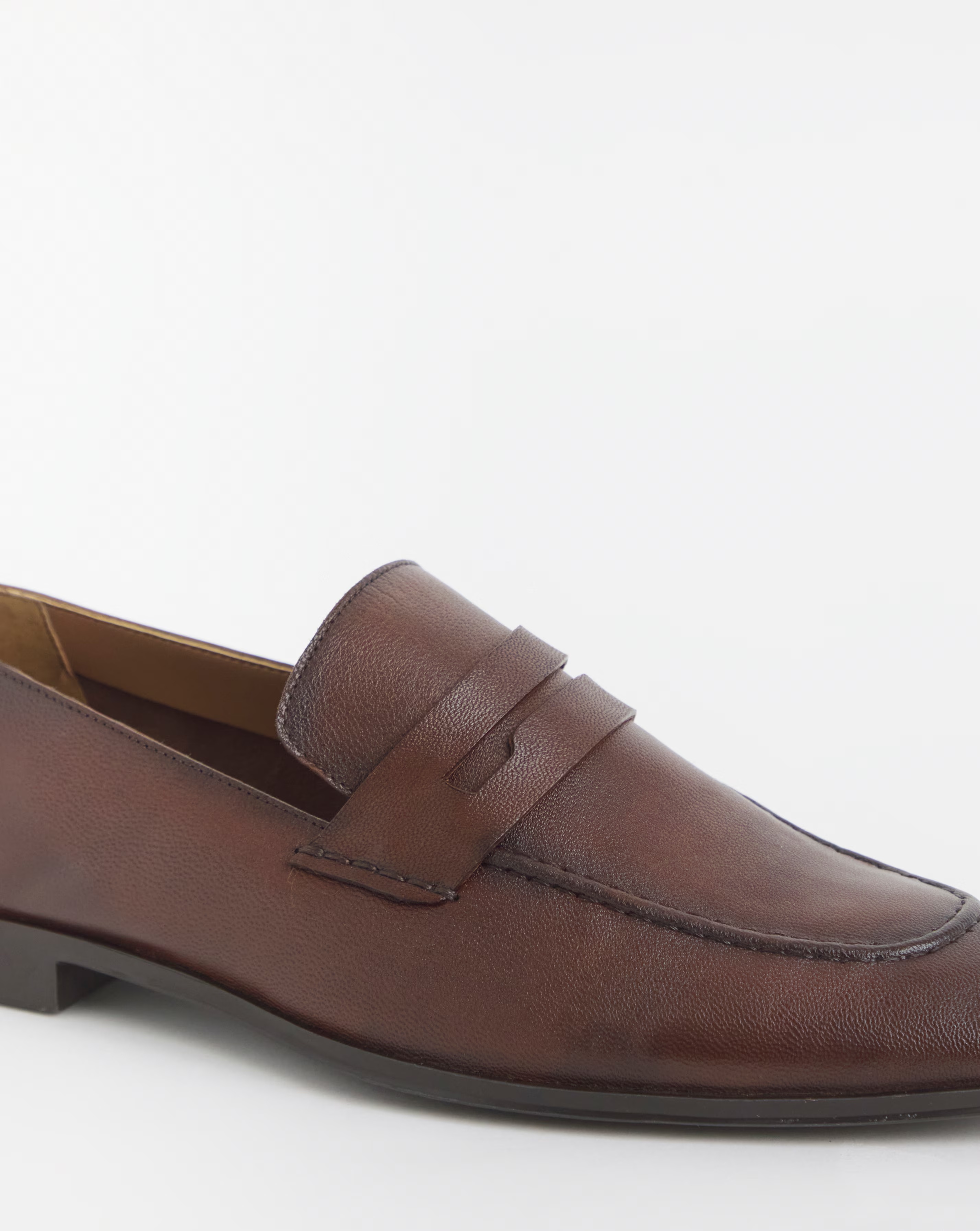 Leather Formal Strap Detail Loafer Wide 3 Leather Formal Strap Detail Loafer Wide