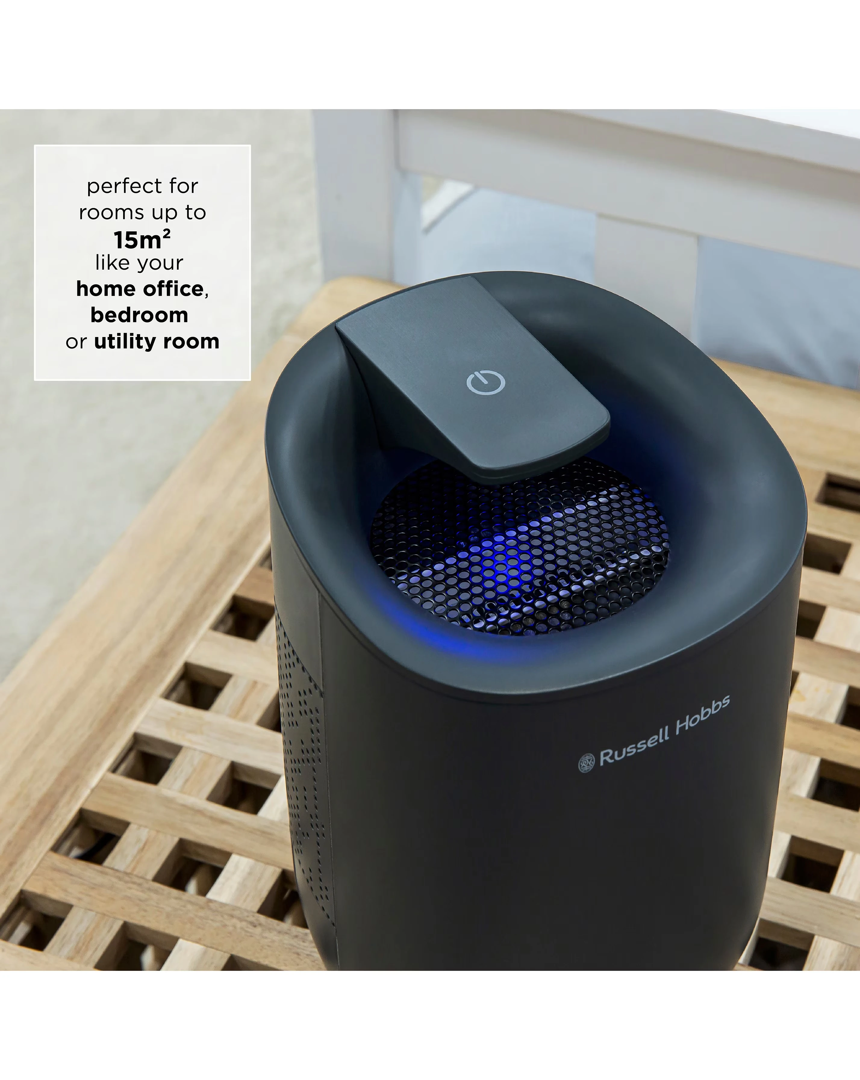 Russell Hobbs 600ml Grey Dehumidifier with Auto Defrost 3 Russell Hobbs 600ml Grey Dehumidifier with Auto Defrost