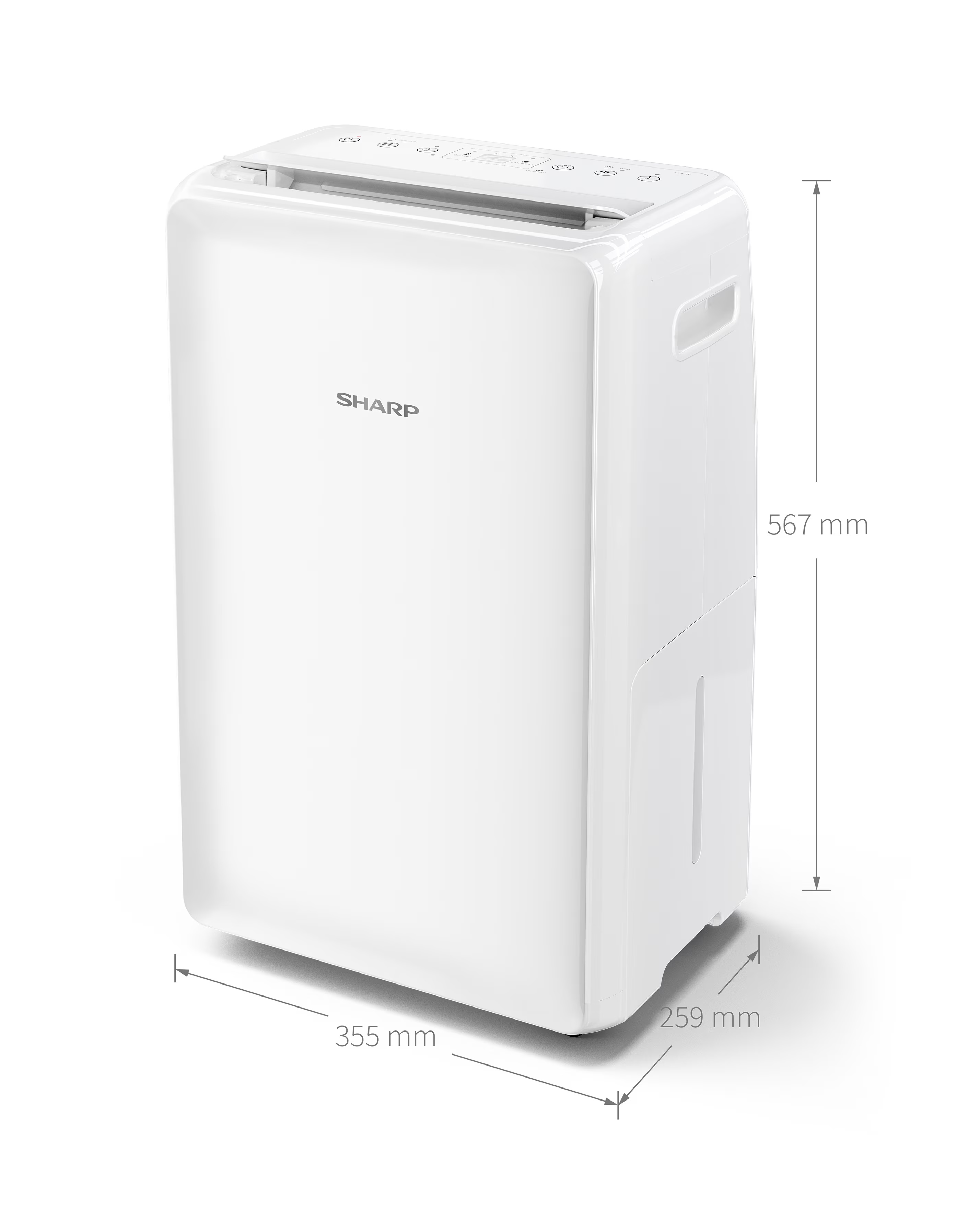Sharp 16L Dehumidifier 7 Sharp 16L Dehumidifier