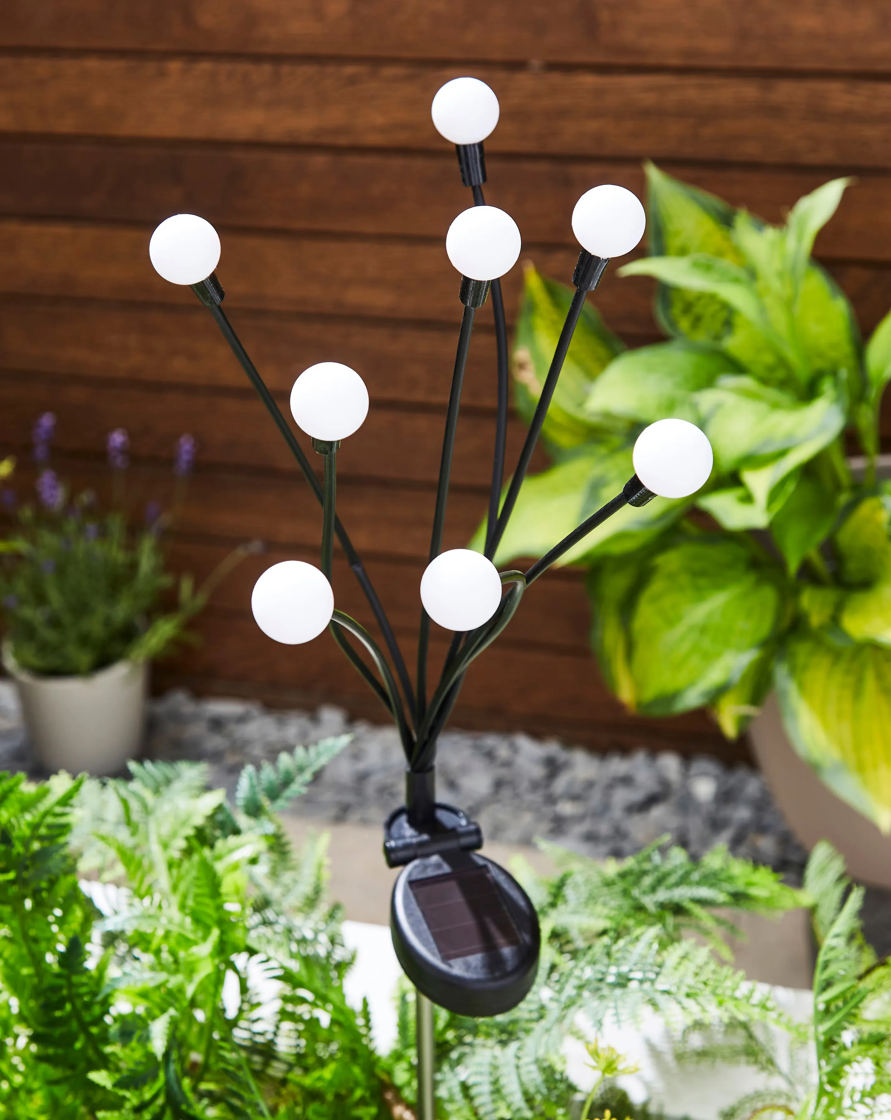 8-Stem GloGlobes Stake Light - Multi Coloured 2 8-Stem GloGlobes Stake Light - Multi Coloured