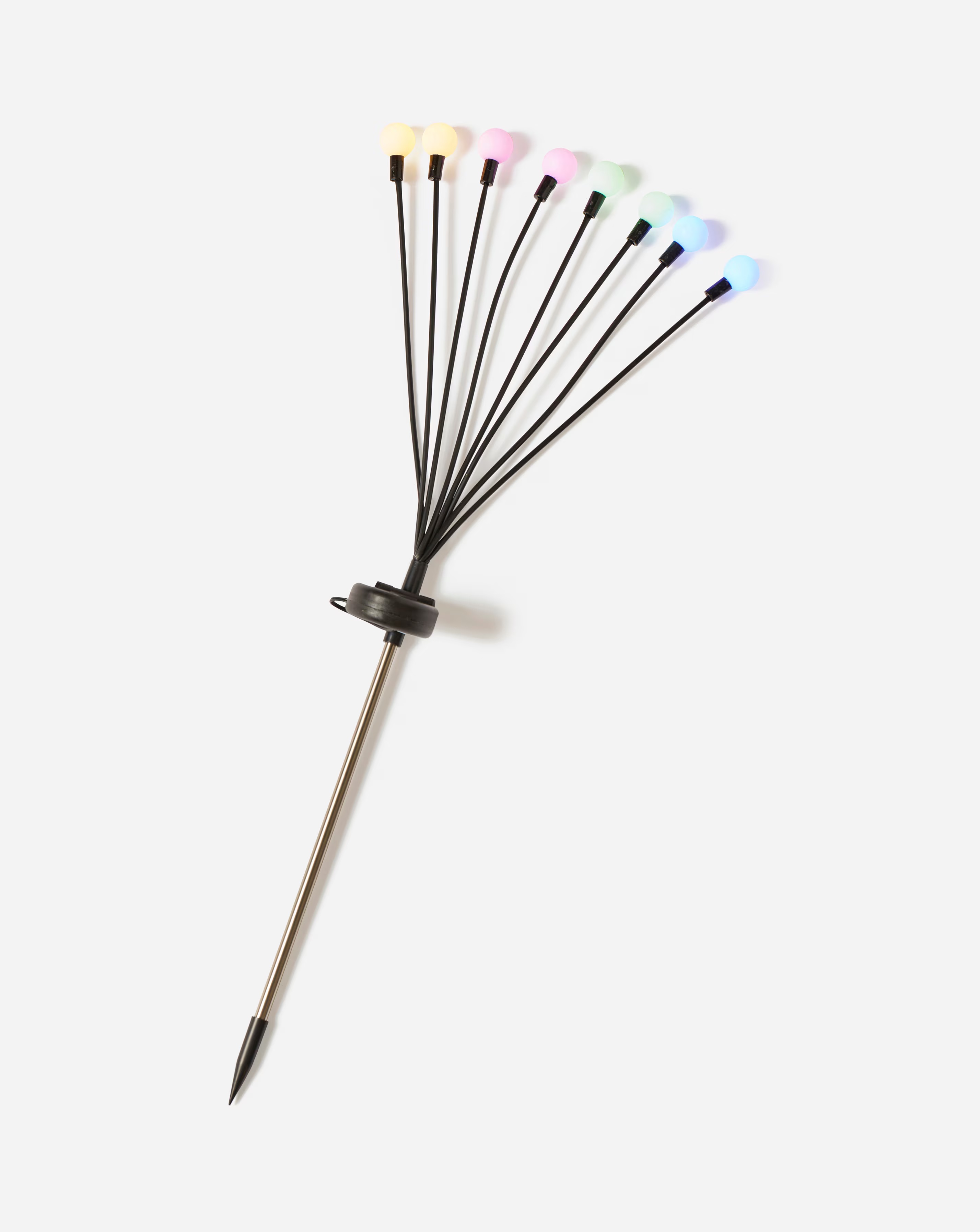 8-Stem GloGlobes Stake Light - Multi Coloured 4 8-Stem GloGlobes Stake Light - Multi Coloured