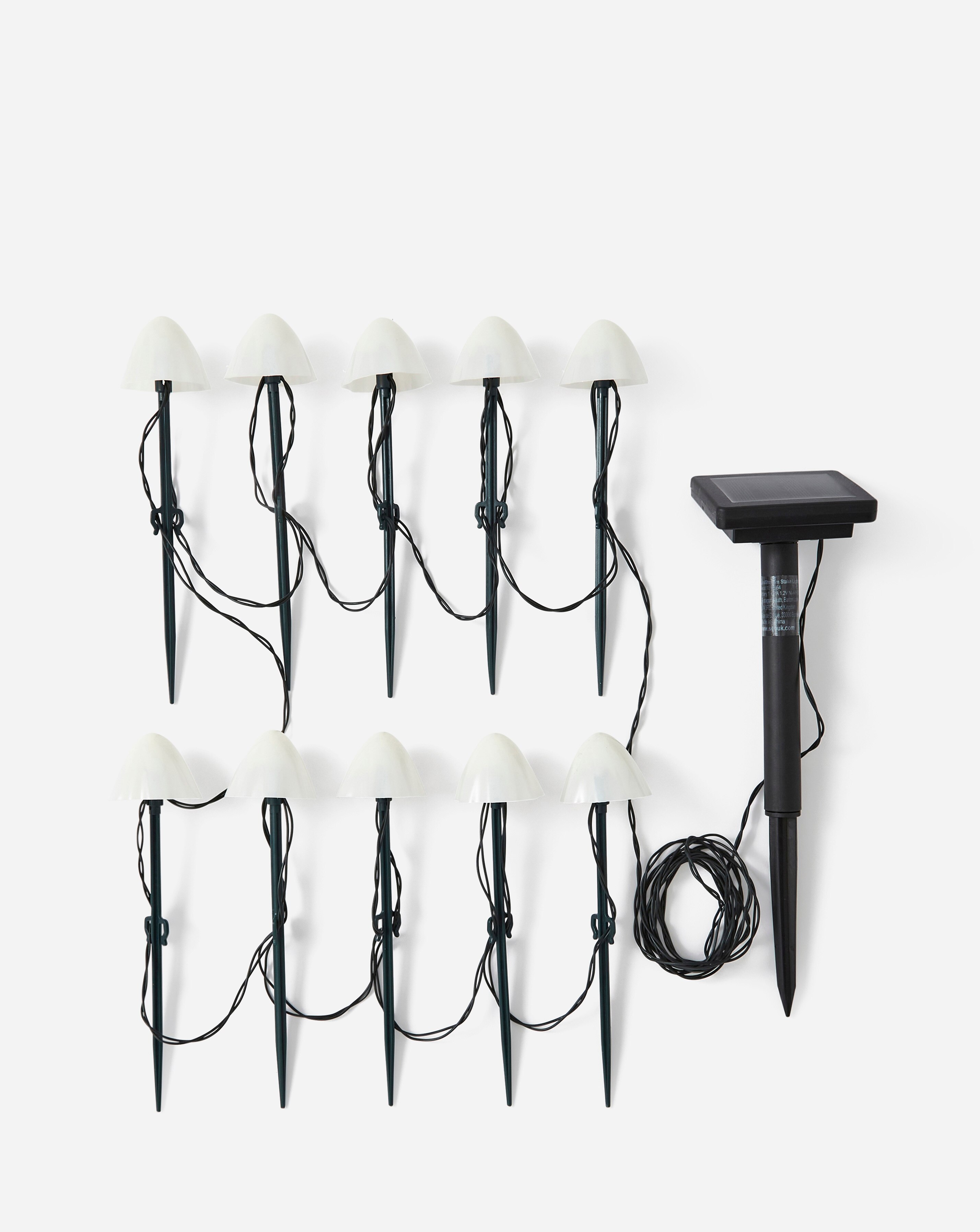 LumiShroom Stake Lights - Set of 10 4 LumiShroom Stake Lights - Set of 10