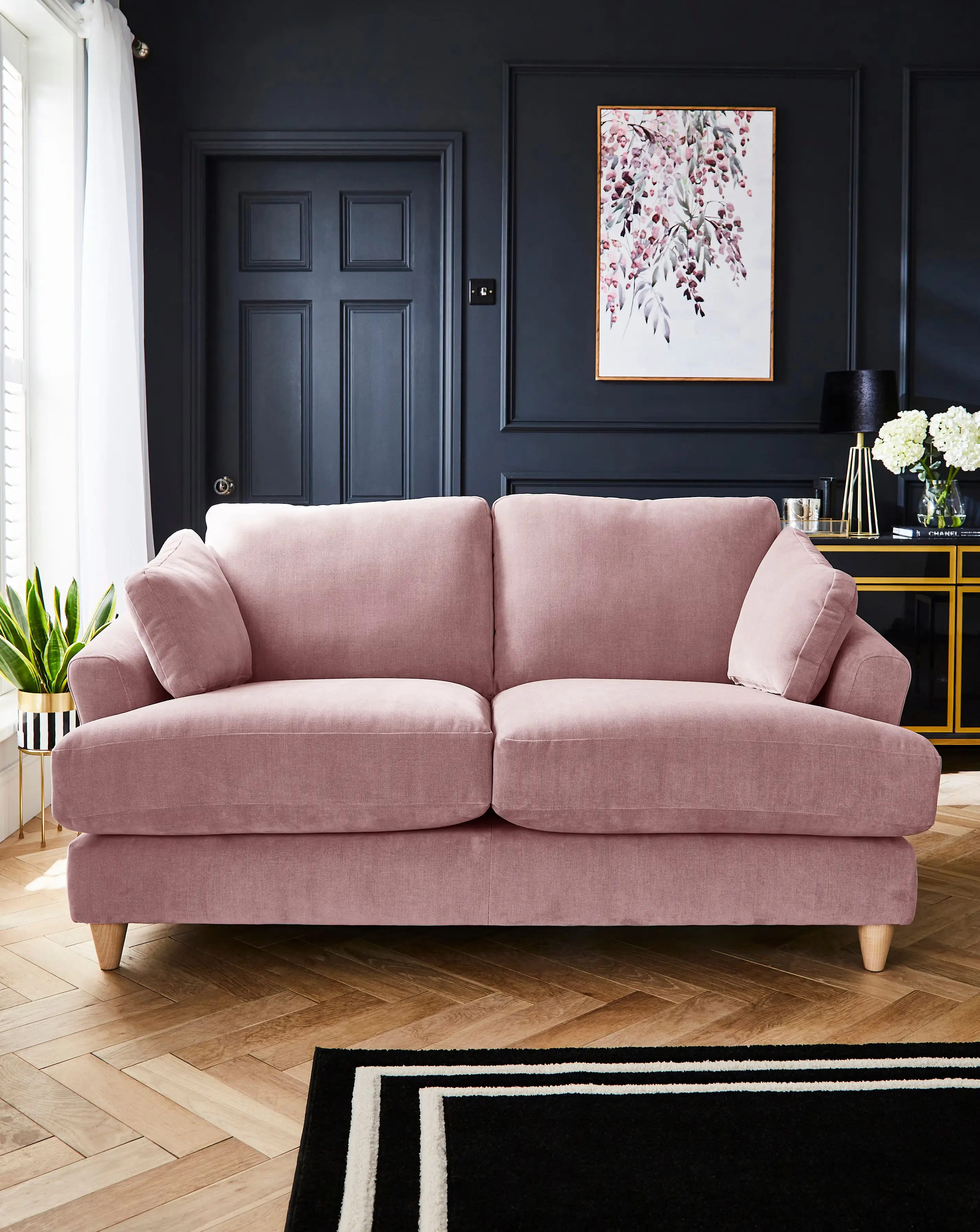 Joanna Hope Tilly Chenille 2 Seater Sofa 1 Joanna Hope Tilly Chenille 2 Seater Sofa