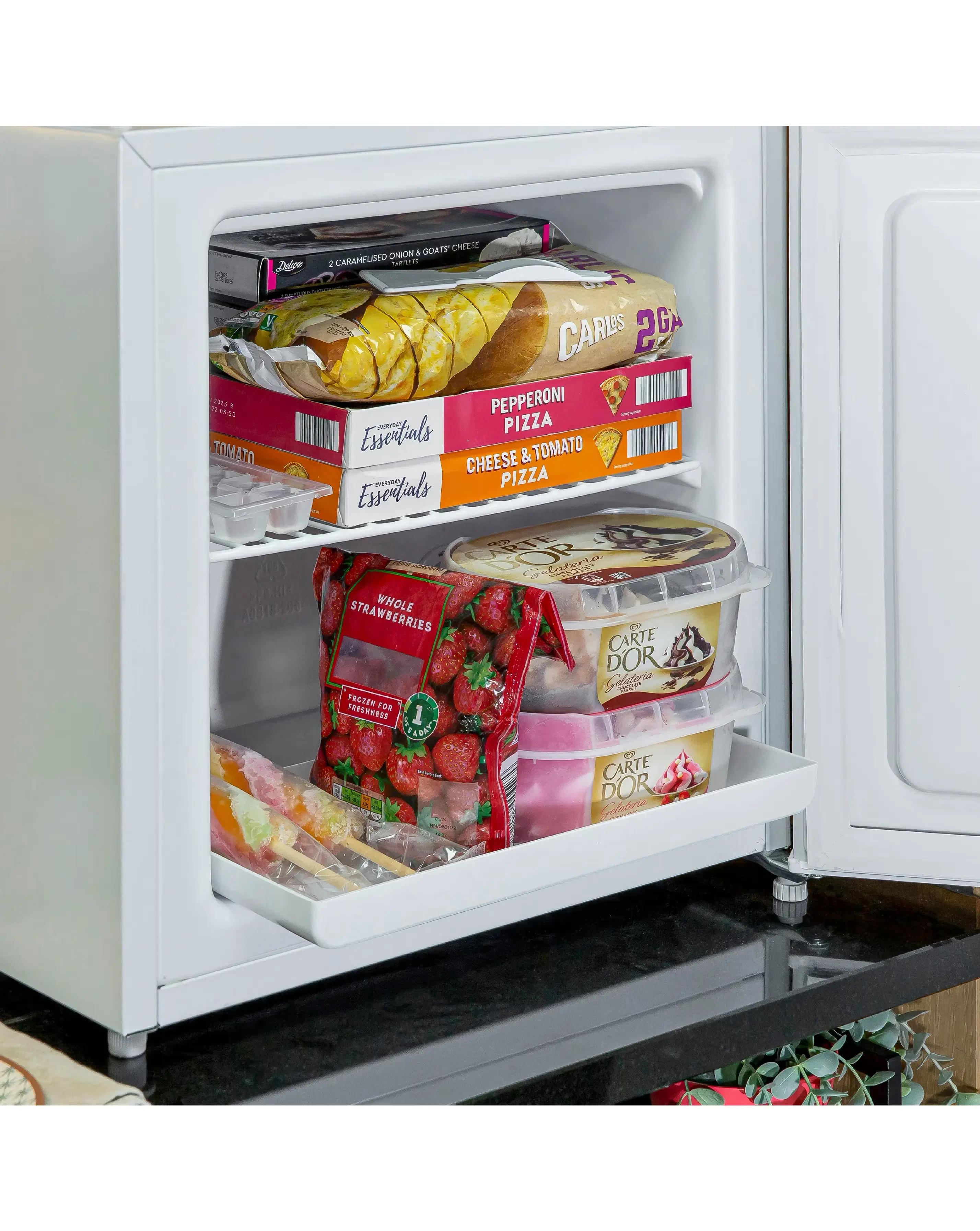 Kuhla KTTFZ0E5W White Table Top Freezer 8 Kuhla KTTFZ0E5W White Table Top Freezer