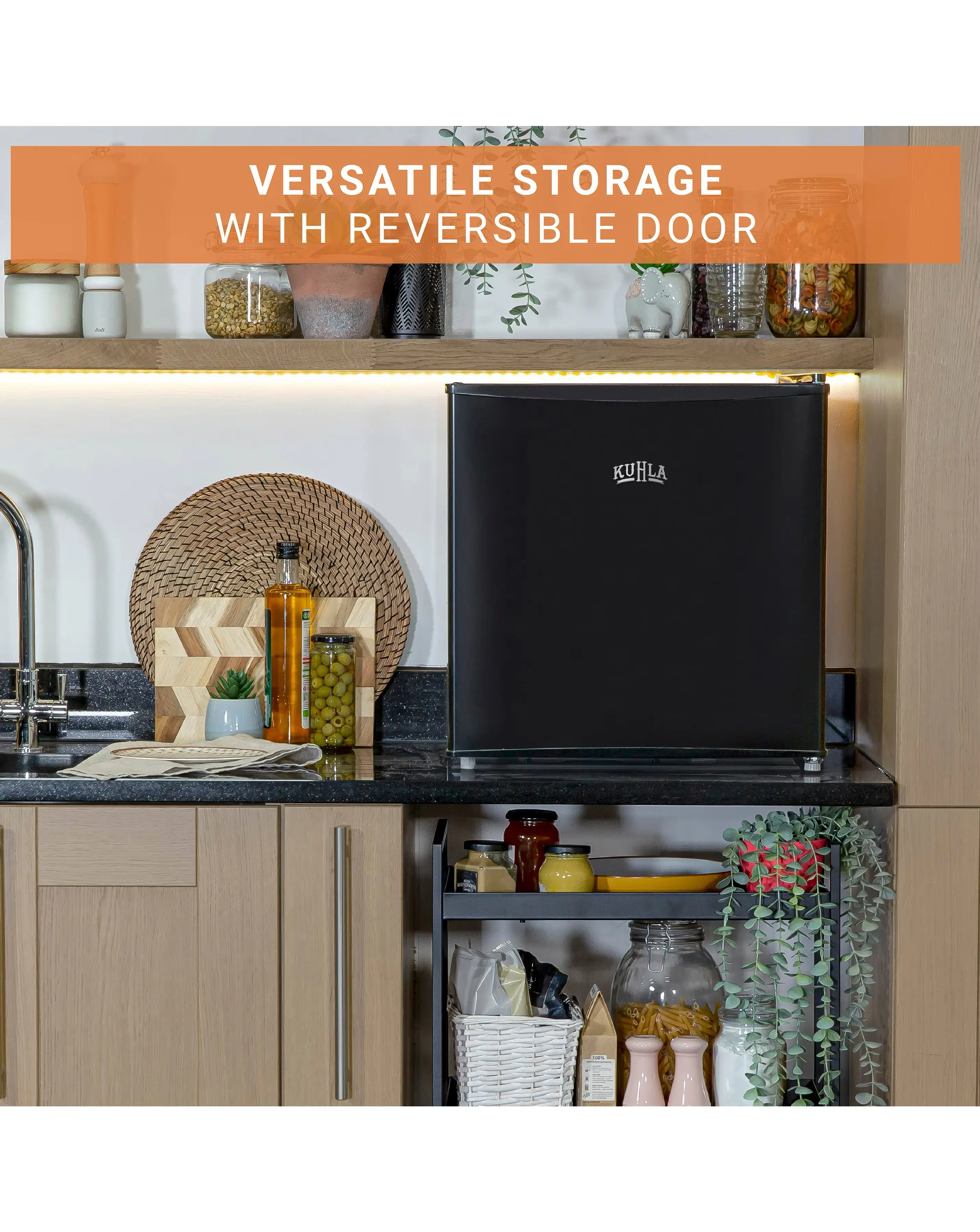Kuhla KTTFZ0E5B Black Table Top Freezer 6 Kuhla KTTFZ0E5B Black Table Top Freezer