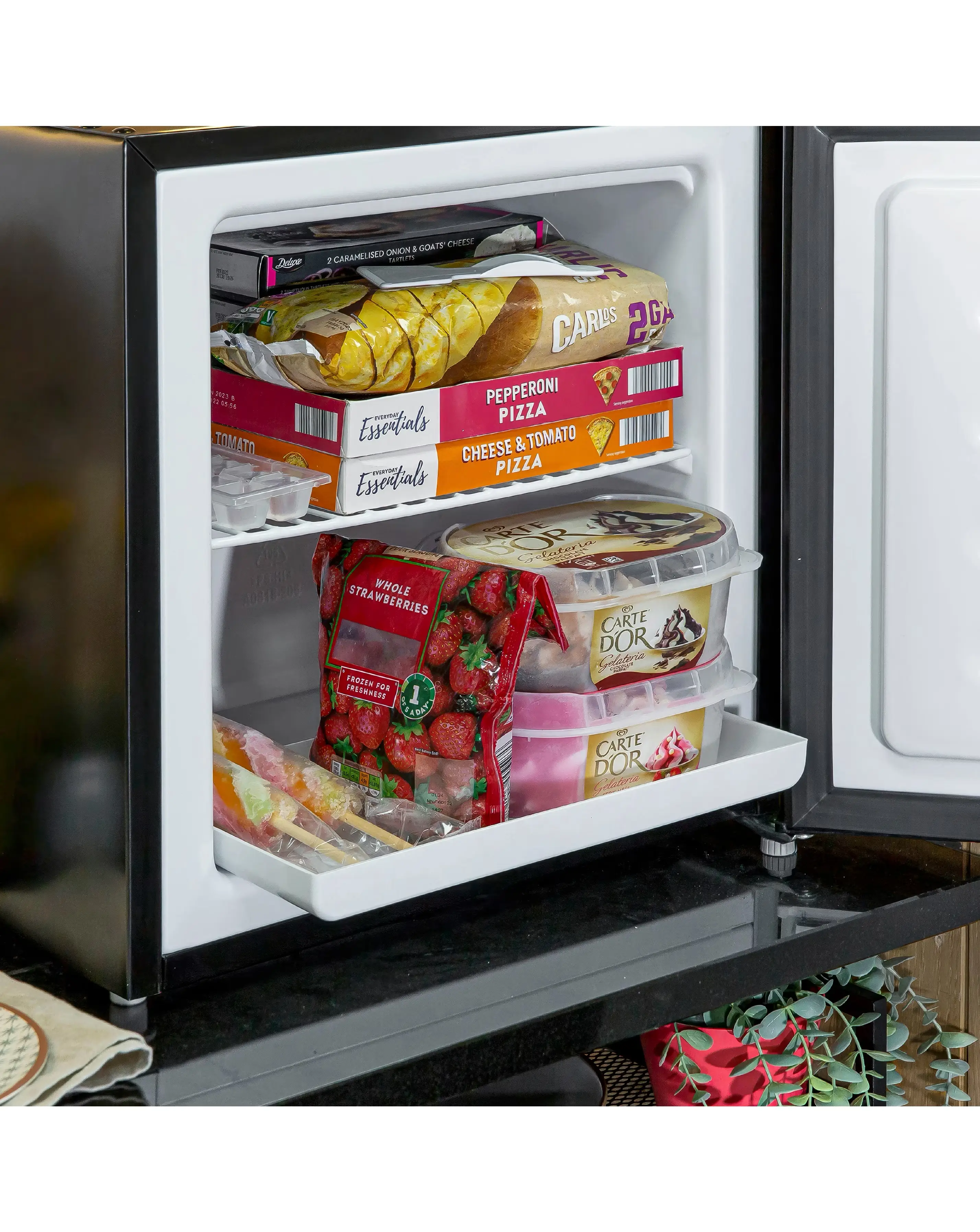 Kuhla KTTFZ0E5B Black Table Top Freezer 8 Kuhla KTTFZ0E5B Black Table Top Freezer