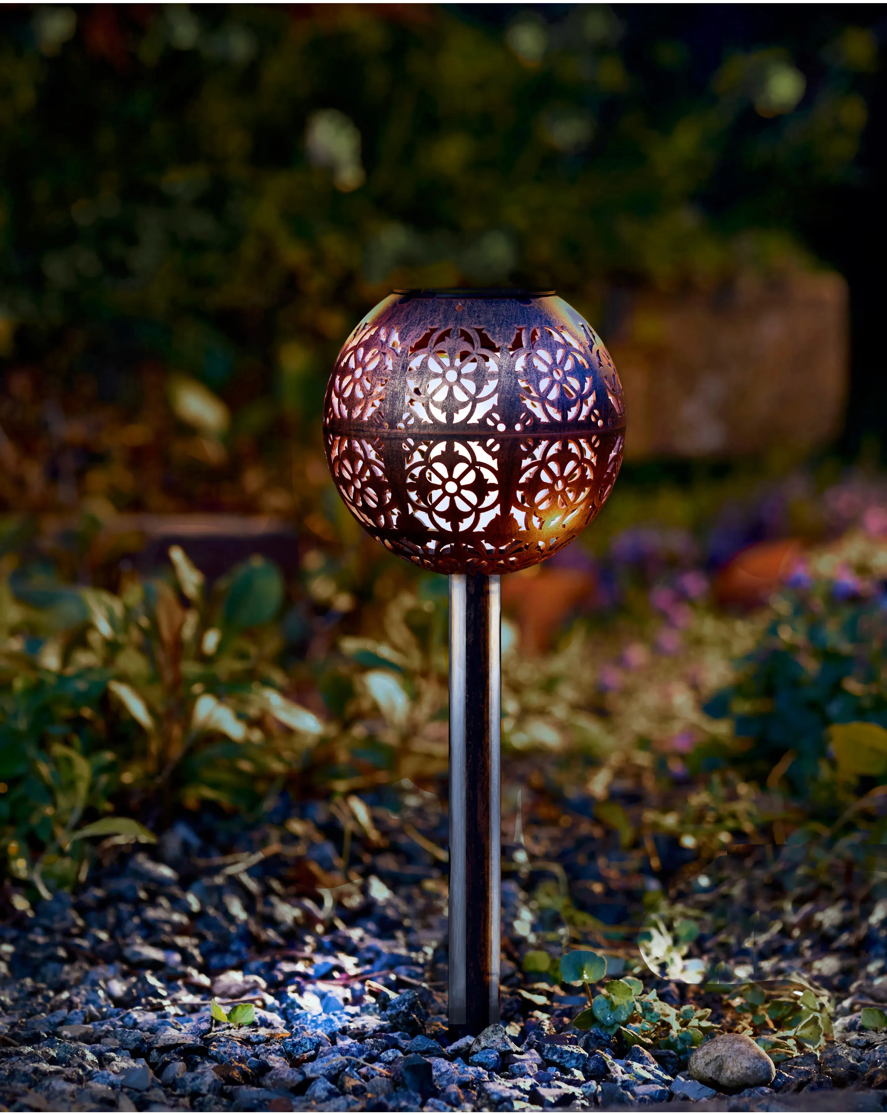 LuxOrb Damasque Stake Light 3 Pack 3 LuxOrb Damasque Stake Light 3 Pack