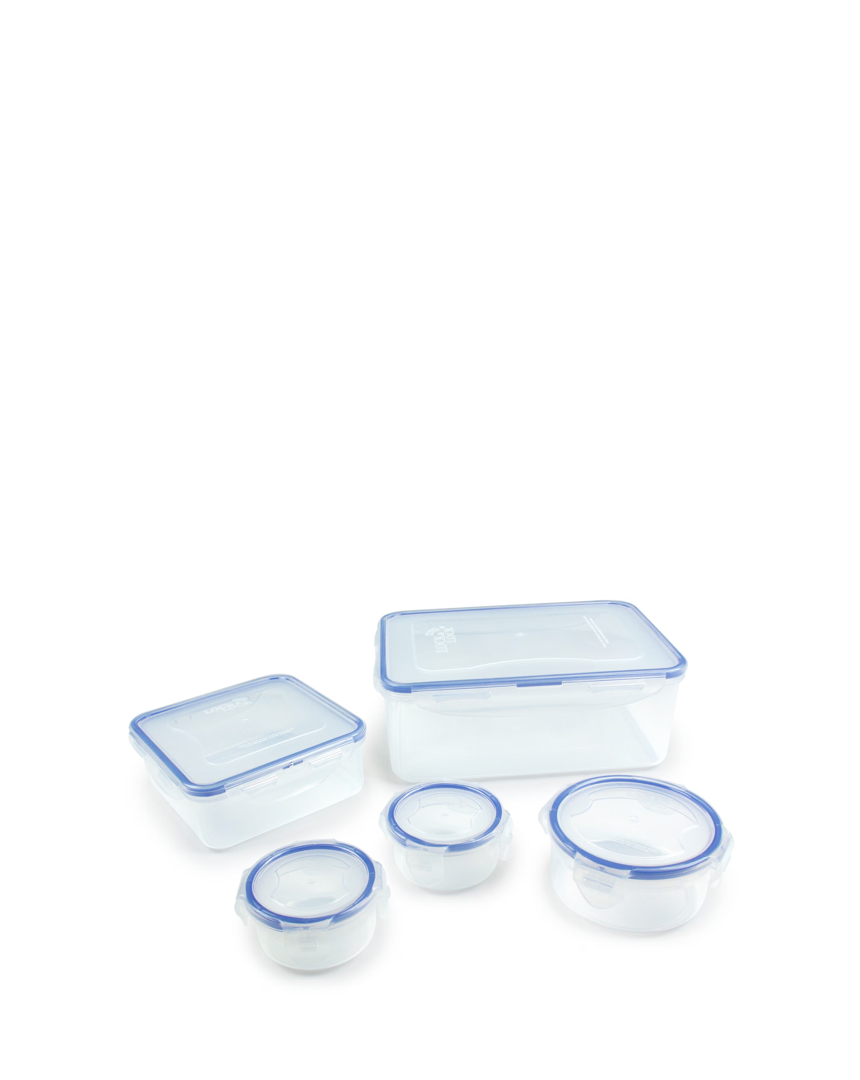 LocknLock 5 Piece Assorted Container Set 1 LocknLock 5 Piece Assorted Container Set