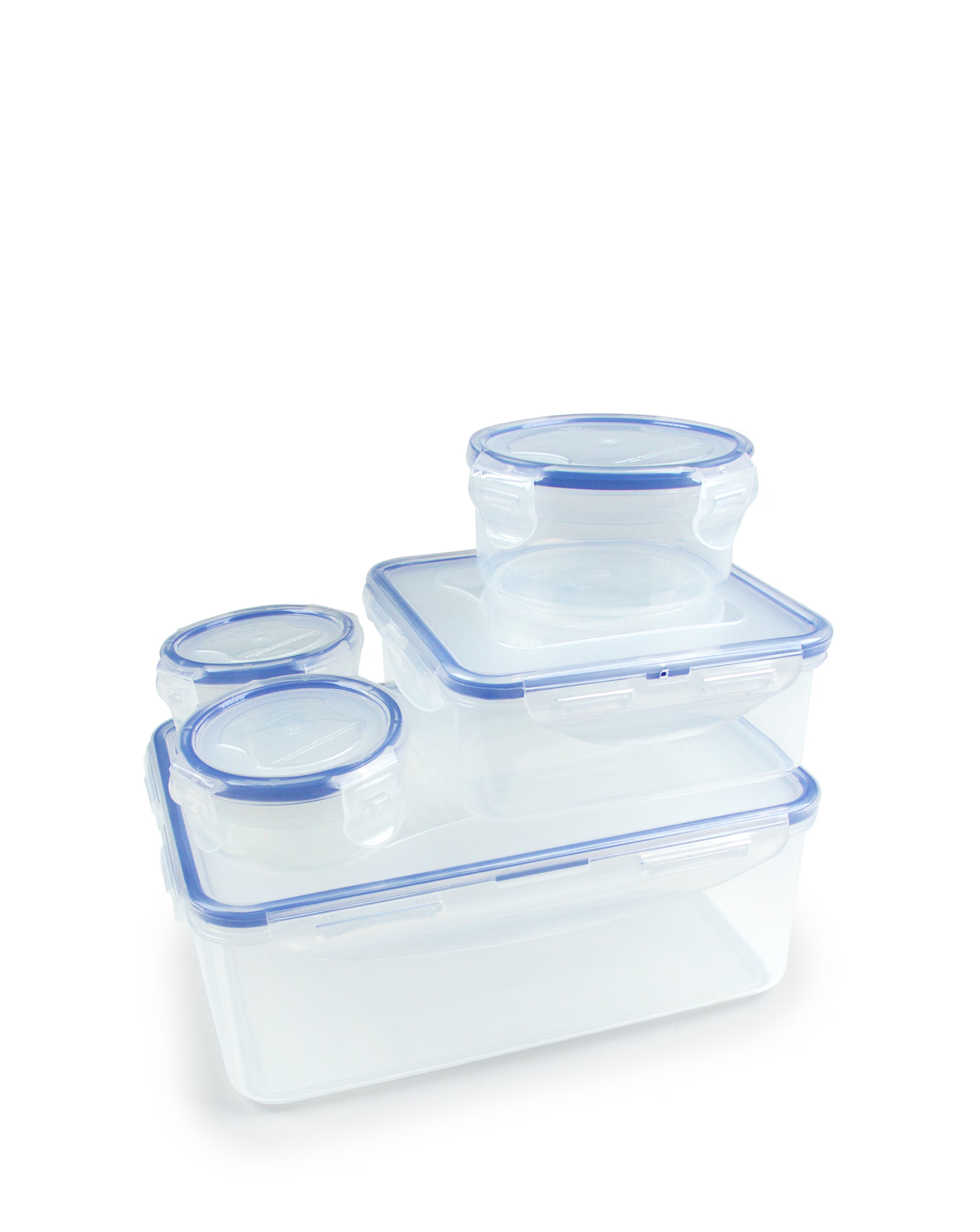 LocknLock 5 Piece Assorted Container Set 3 LocknLock 5 Piece Assorted Container Set