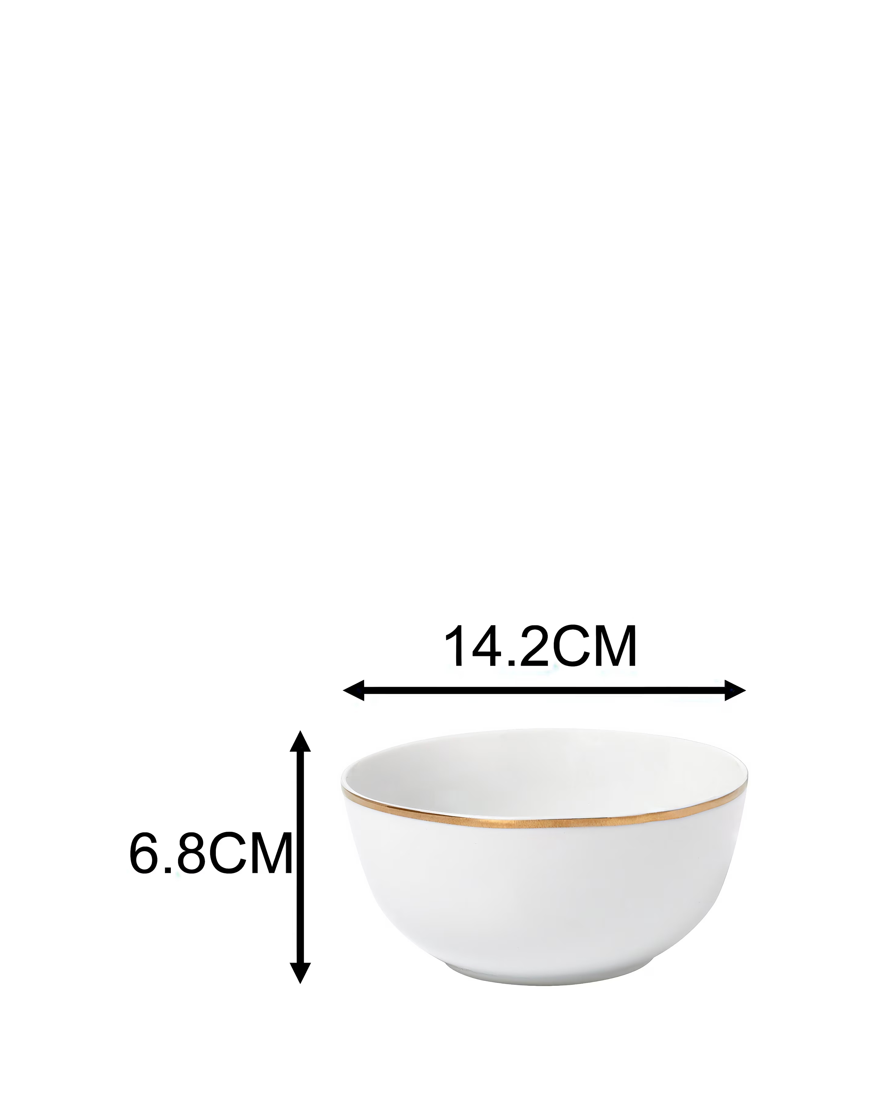 Waterside Goldline 12 Piece Dinner Set 7 Waterside Goldline 12 Piece Dinner Set