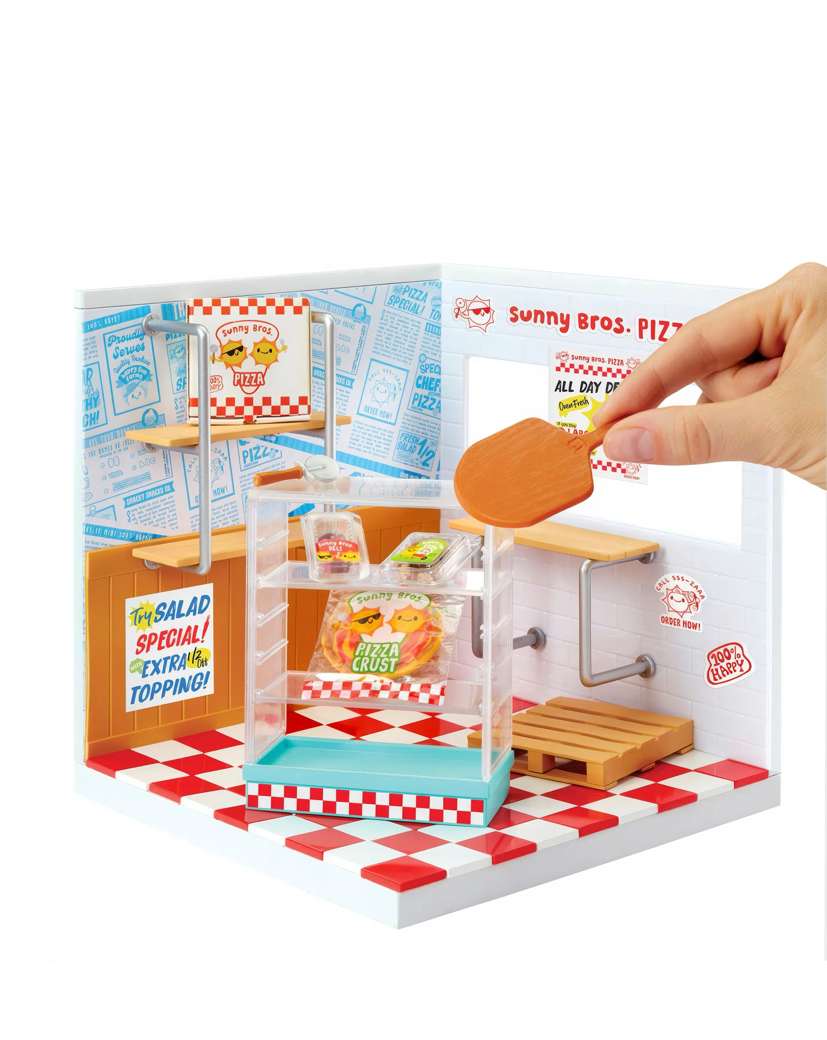 MGA's Miniverse Make It Mini Spaces Pizza Shop 8 MGA's Miniverse Make It Mini Spaces Pizza Shop