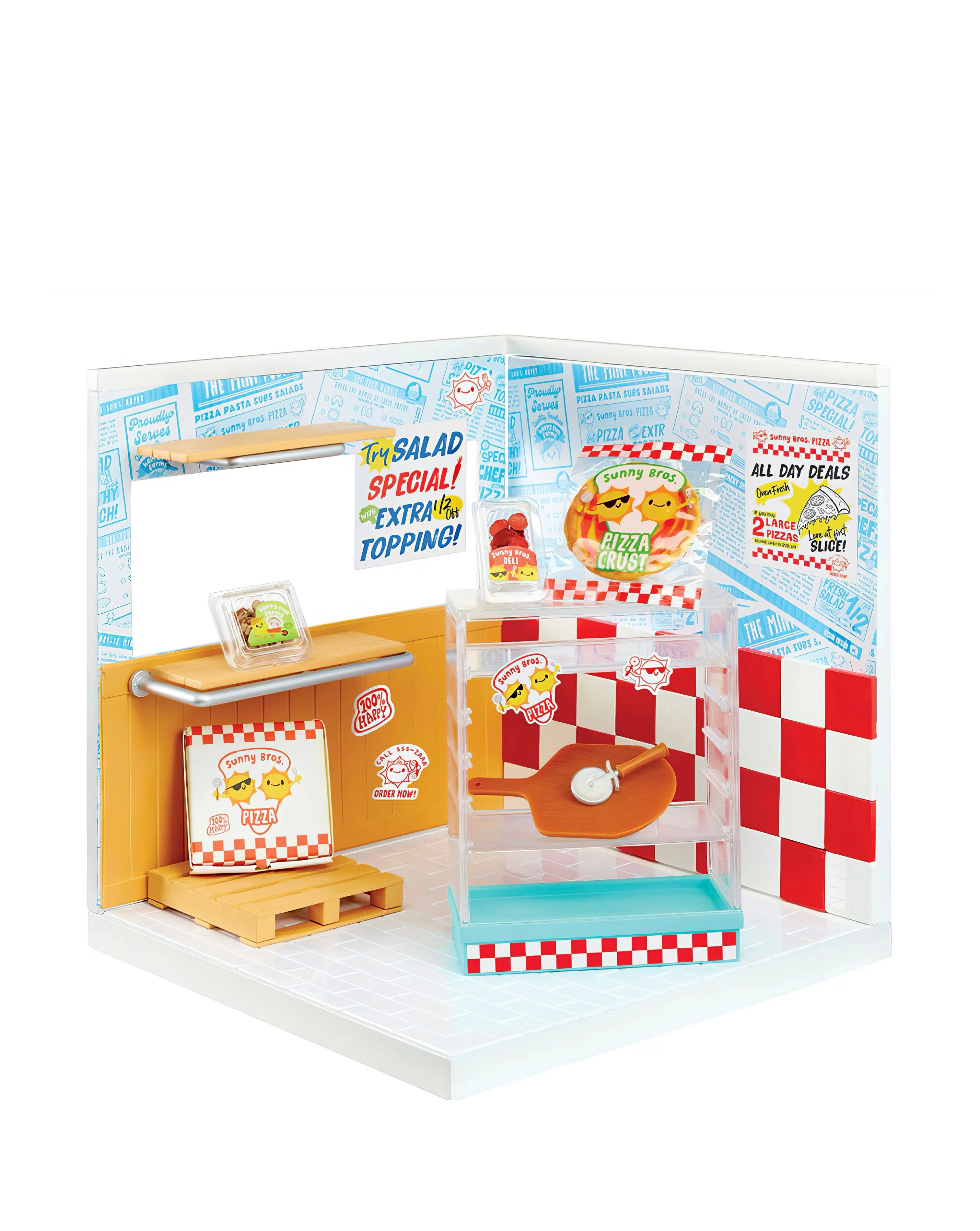 MGA's Miniverse Make It Mini Spaces Pizza Shop 9 MGA's Miniverse Make It Mini Spaces Pizza Shop