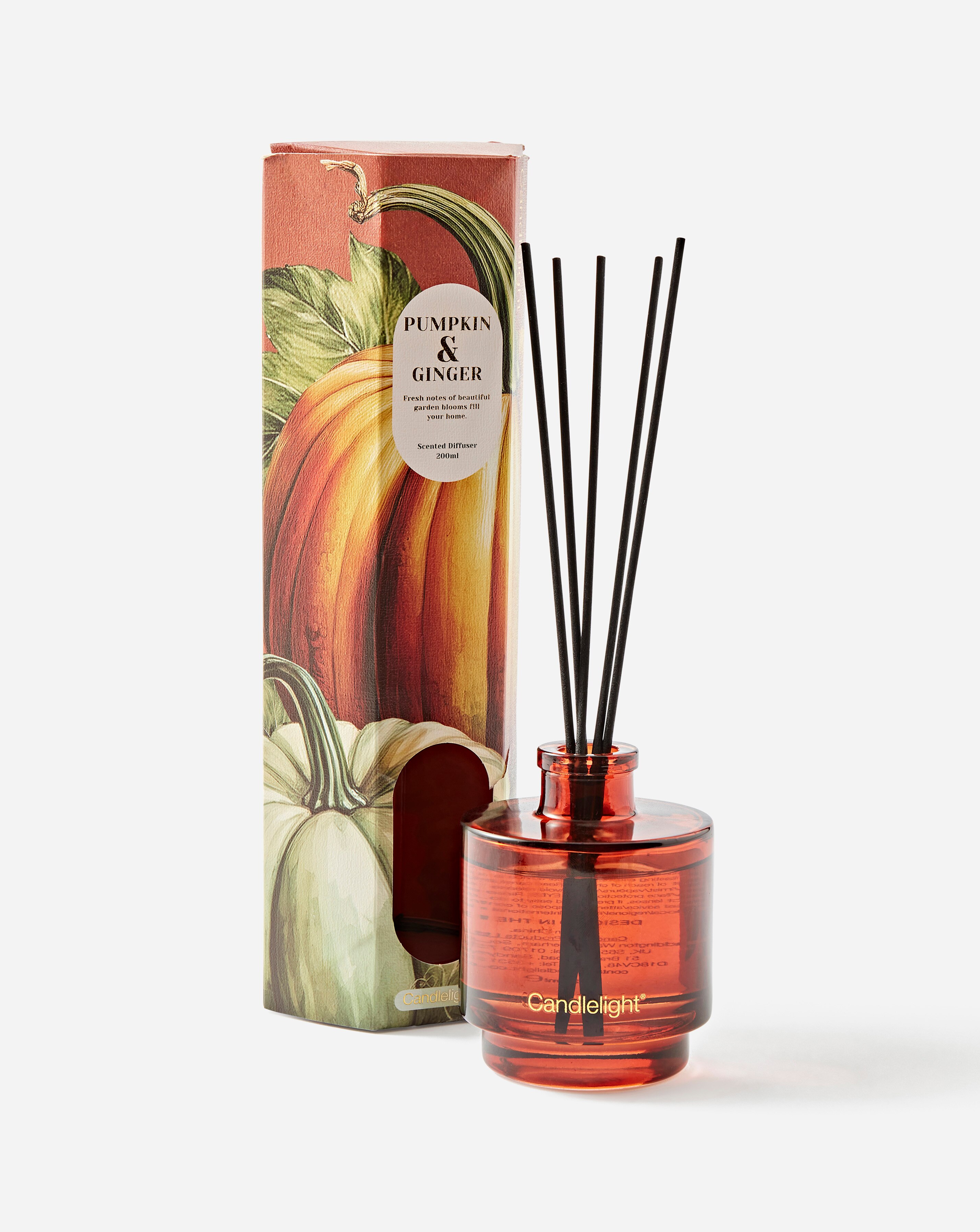 Pumpkin & Ginger Reed Diffuser 200ml 3 Pumpkin & Ginger Reed Diffuser 200ml