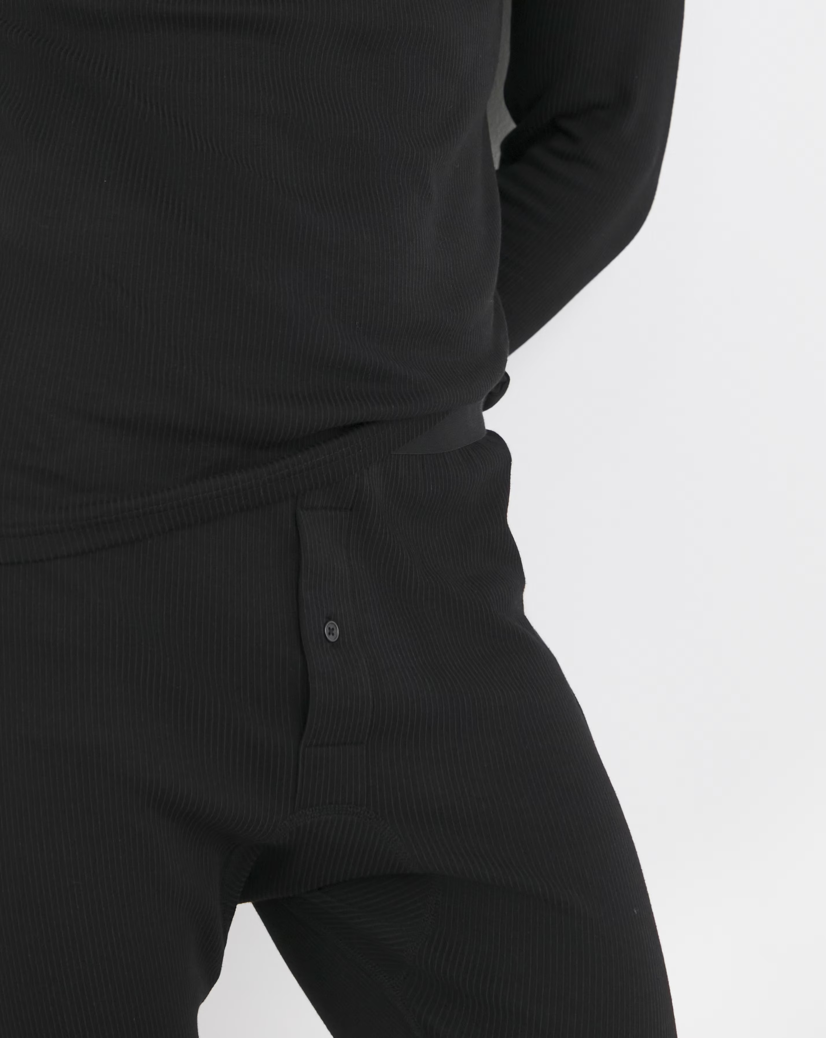 2 Pack Black Thermal Long Johns 2 2 Pack Black Thermal Long Johns