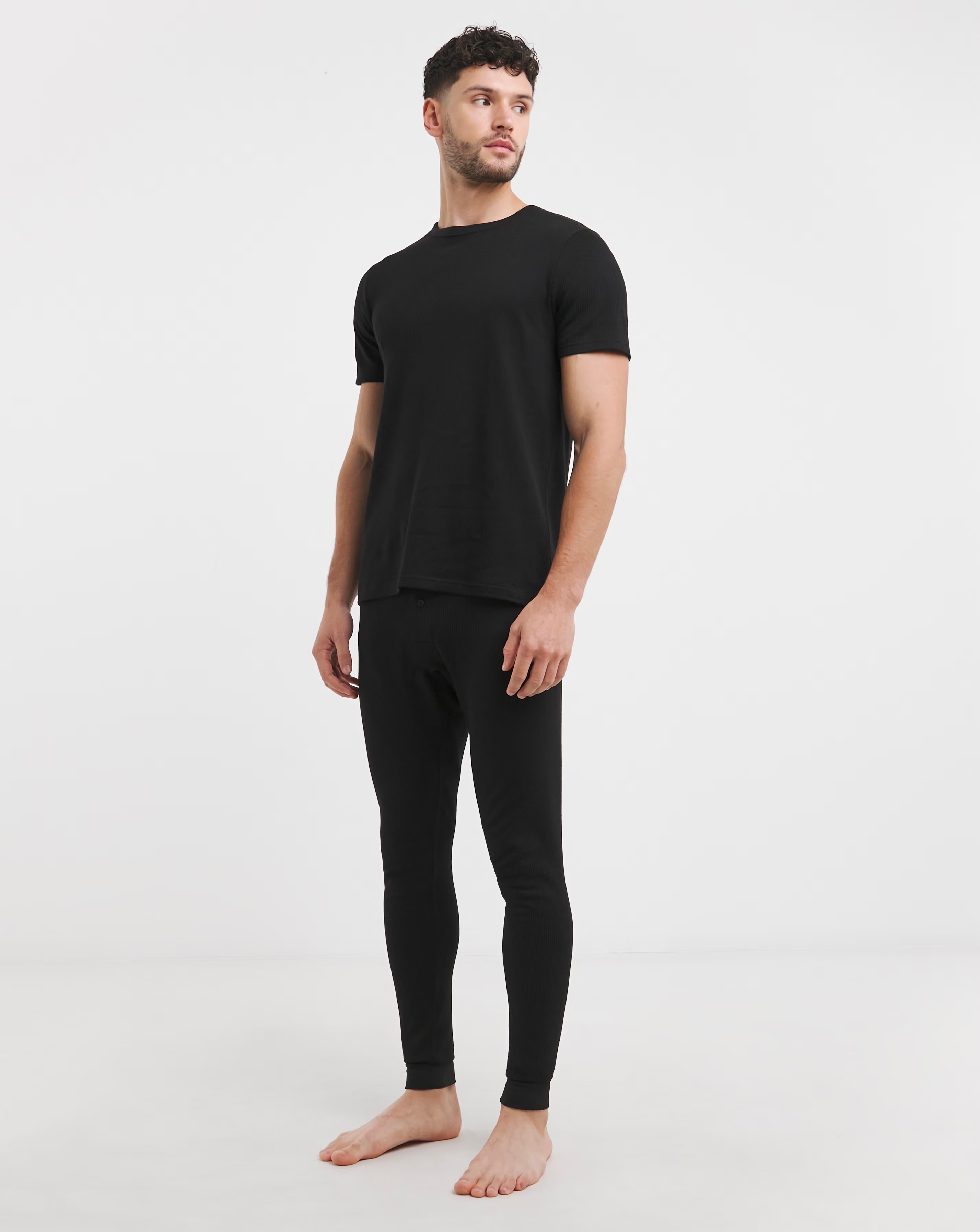 2 Pack Black SS Thermal Tshirts 2 2 Pack Black SS Thermal Tshirts