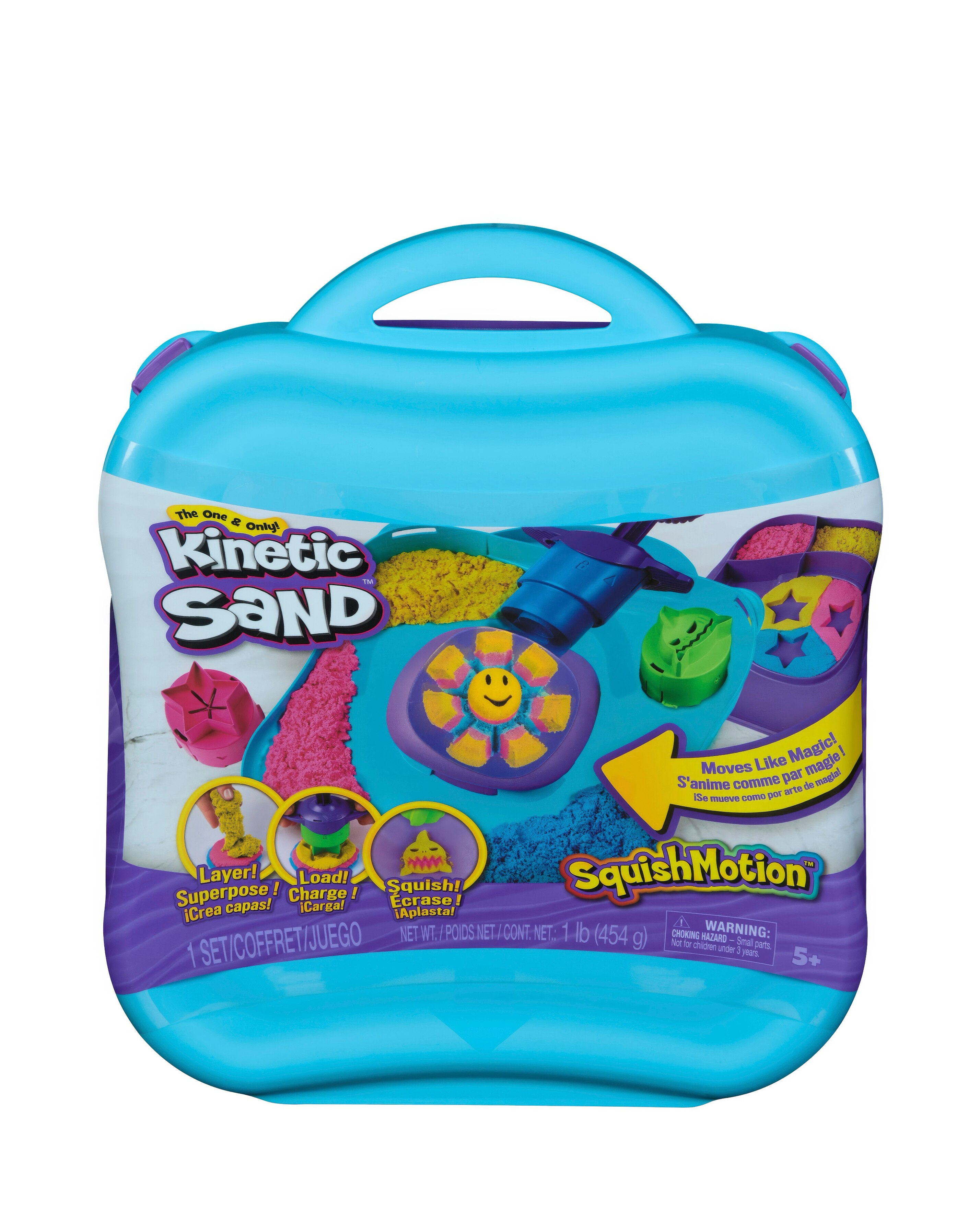 Kinetic Sand Squish Motion Playset 1 Kinetic Sand Squish Motion Playset