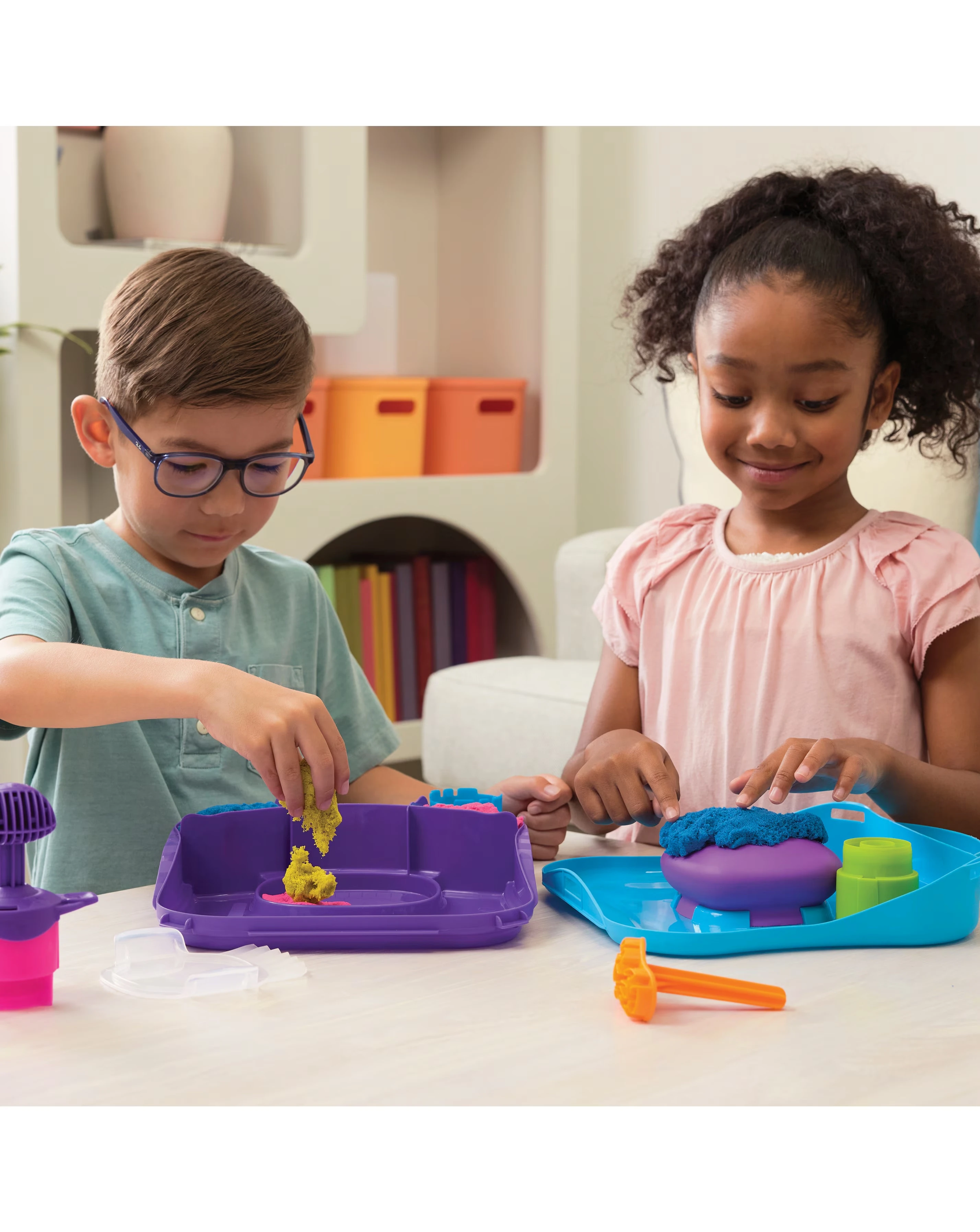 Kinetic Sand Squish Motion Playset 3 Kinetic Sand Squish Motion Playset