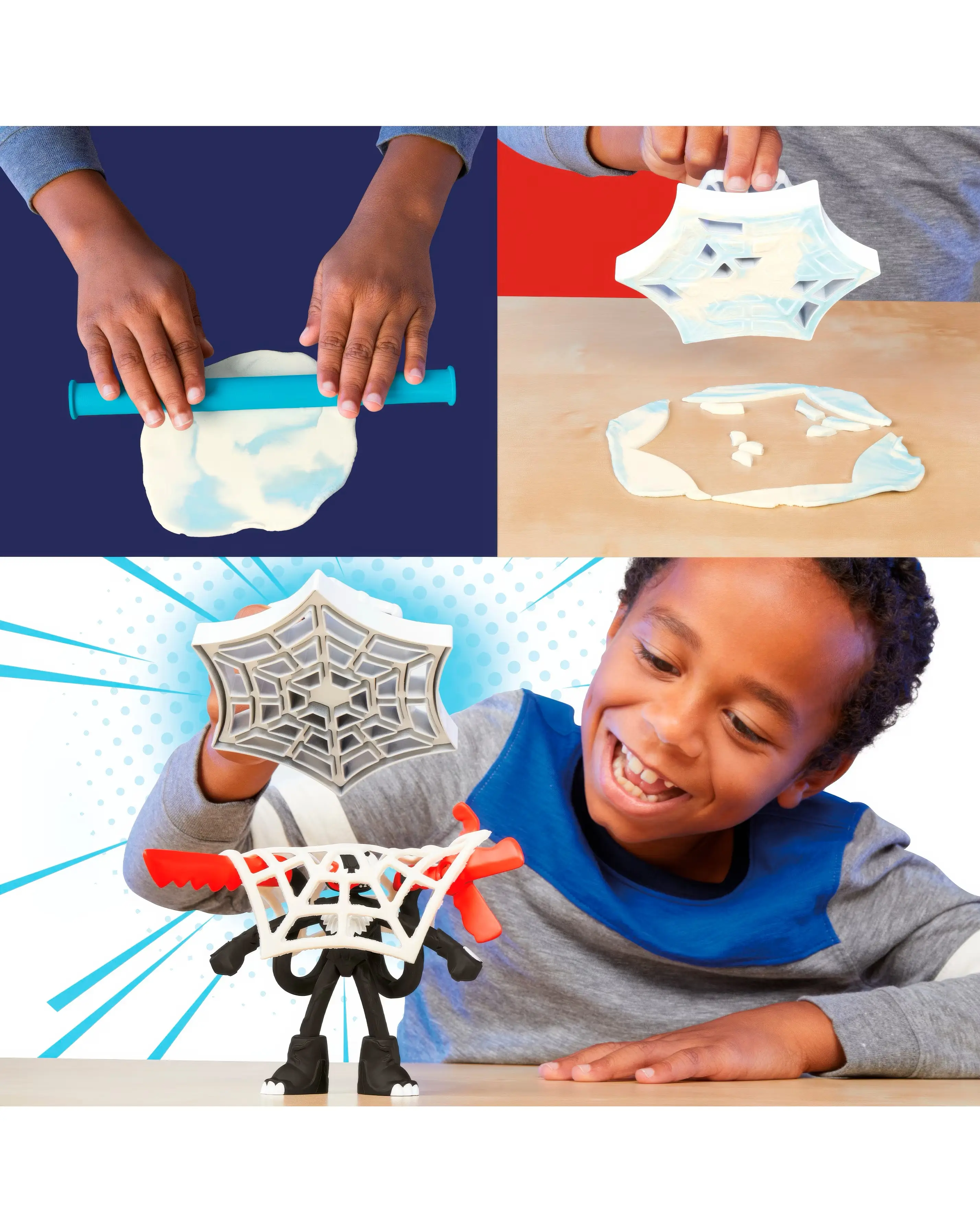 Play-Doh Marvel Spider-Man Launch & Slice Battle Playset 23 Play-Doh Marvel Spider-Man Launch & Slice Battle Playset