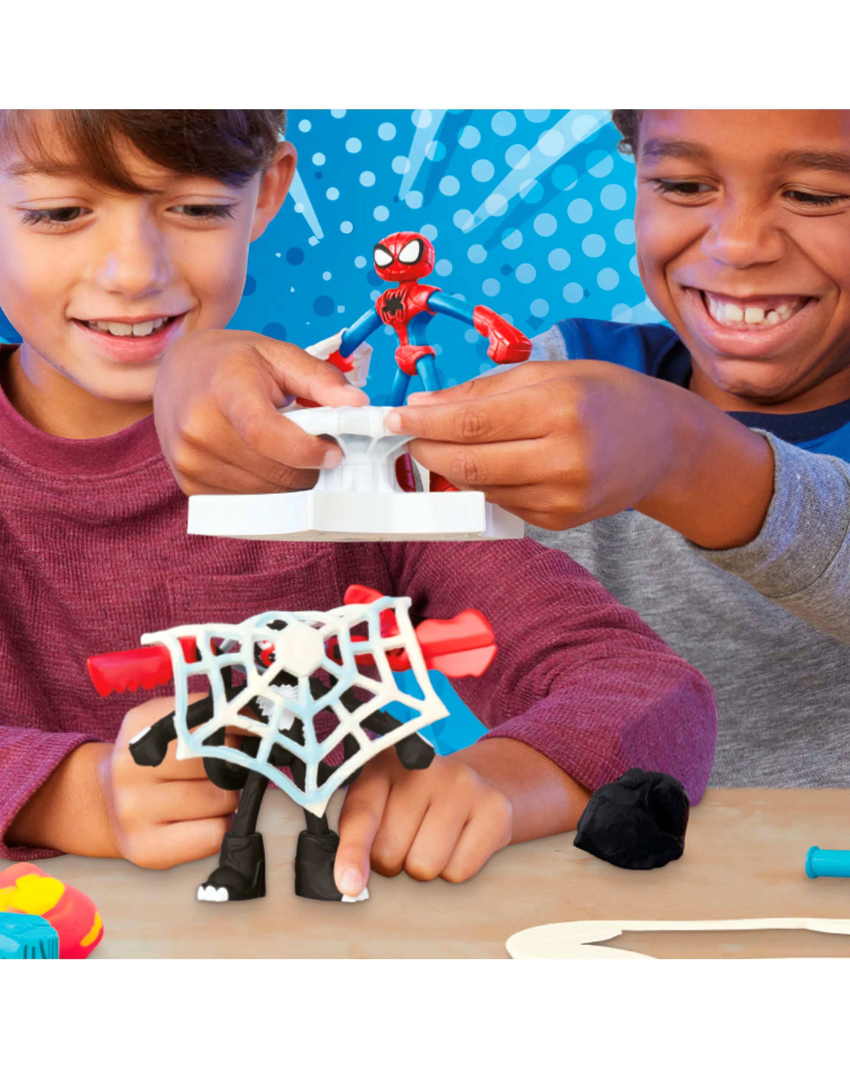 Play-Doh Marvel Spider-Man Launch & Slice Battle Playset 25 Play-Doh Marvel Spider-Man Launch & Slice Battle Playset
