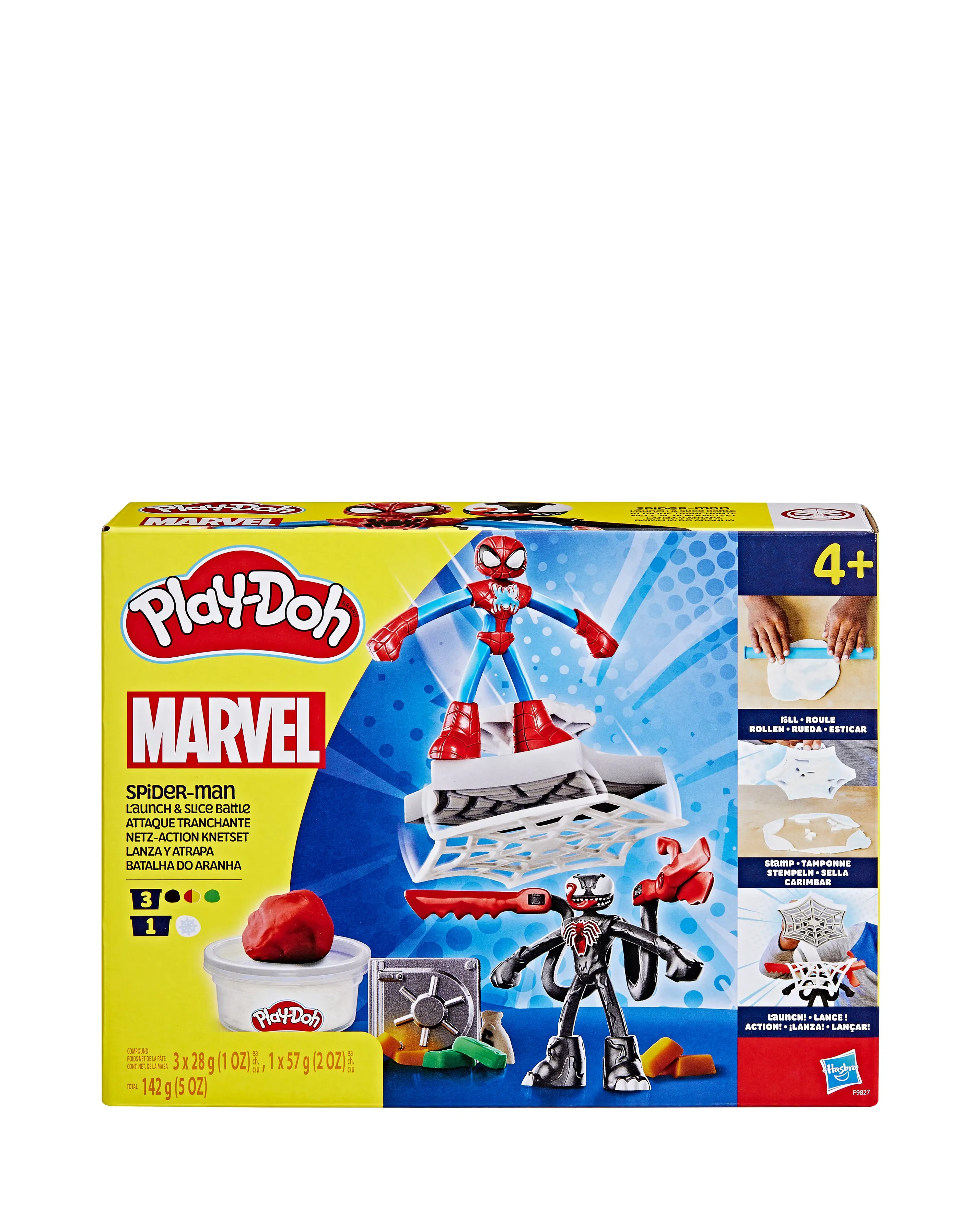 Play-Doh Marvel Spider-Man Launch & Slice Battle Playset 4 Play-Doh Marvel Spider-Man Launch & Slice Battle Playset