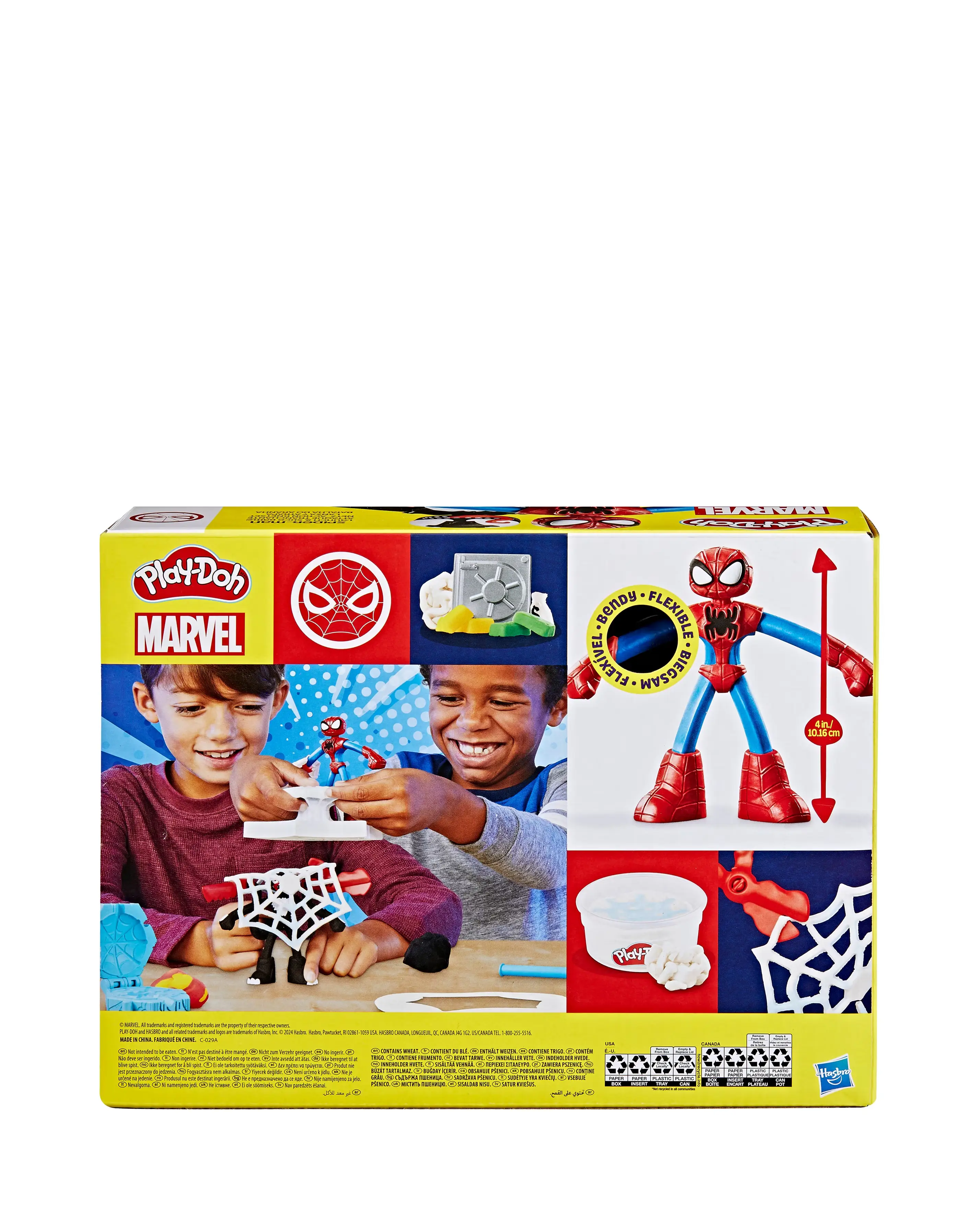 Play-Doh Marvel Spider-Man Launch & Slice Battle Playset 9 Play-Doh Marvel Spider-Man Launch & Slice Battle Playset