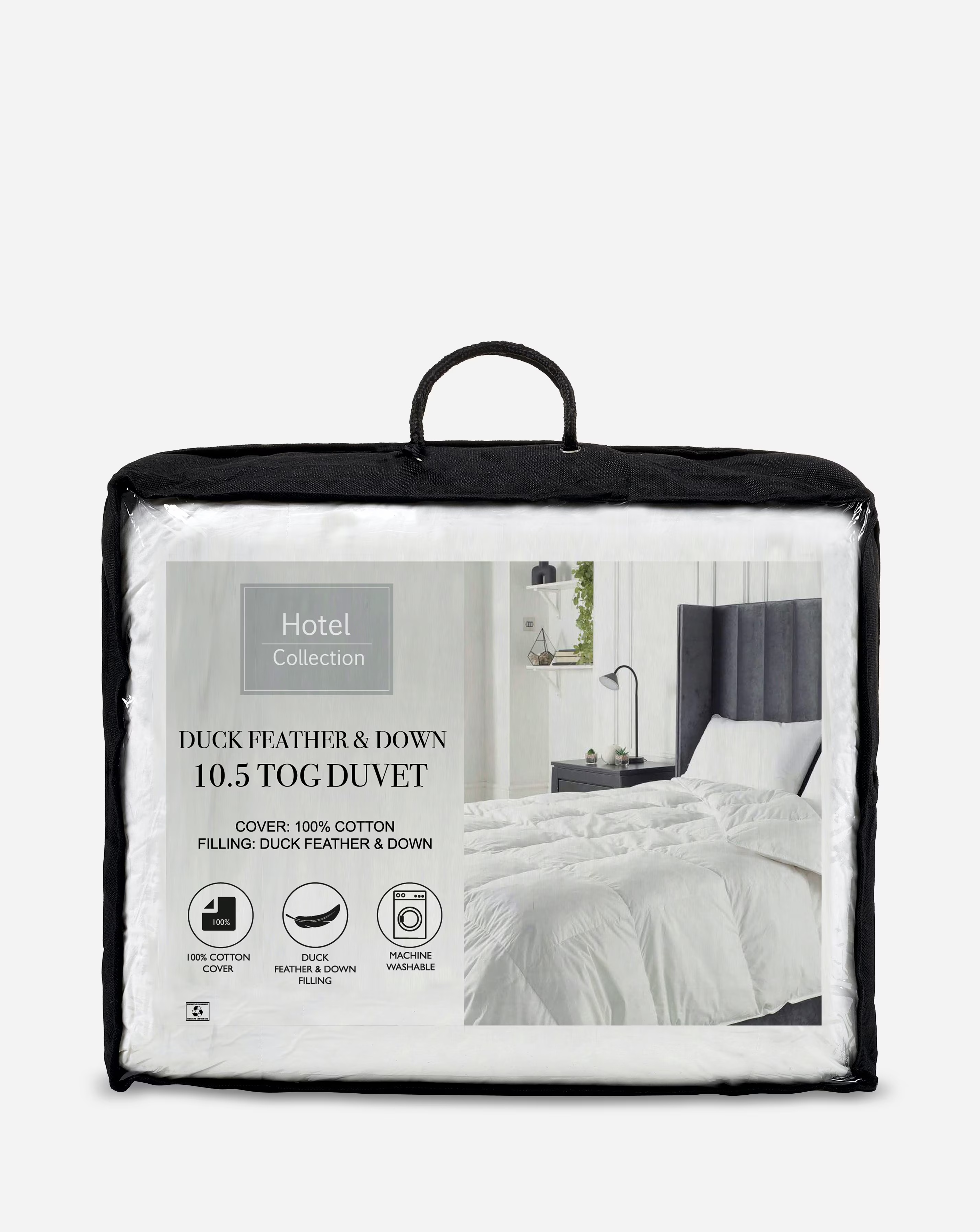Hotel Collection Feather & Down 10.5 Tog Duvet 1 Hotel Collection Feather & Down 10.5 Tog Duvet