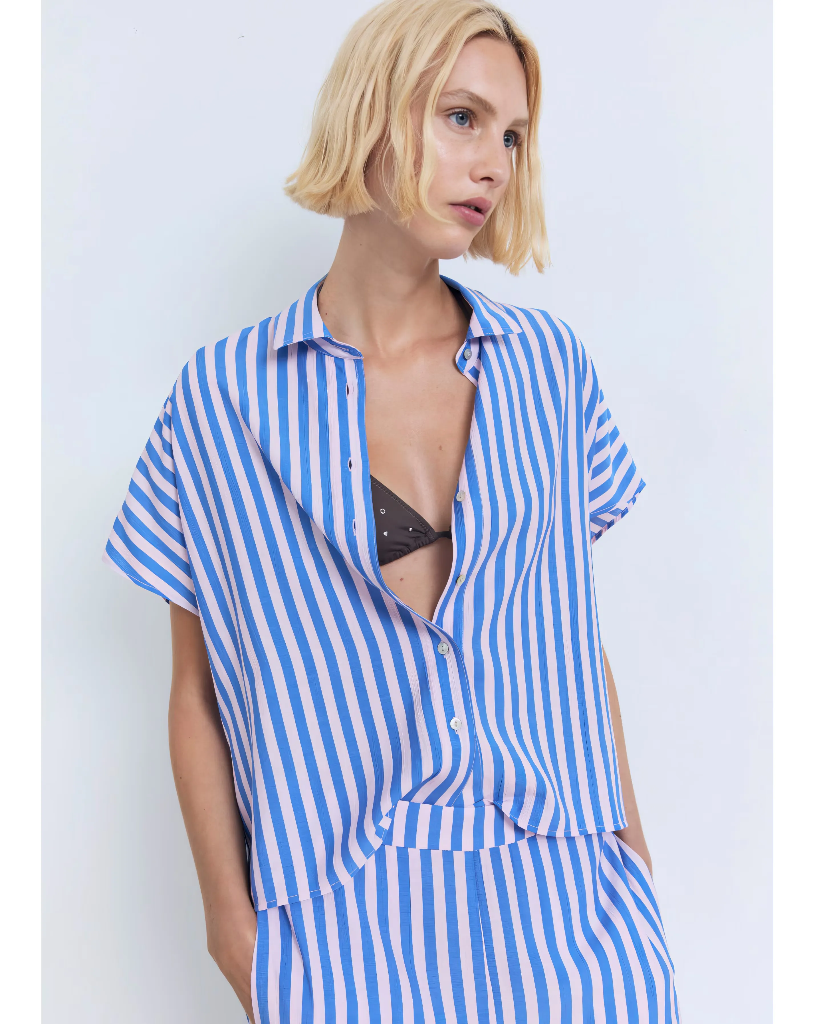 Mango Striped Shirt 1 Mango Striped Shirt
